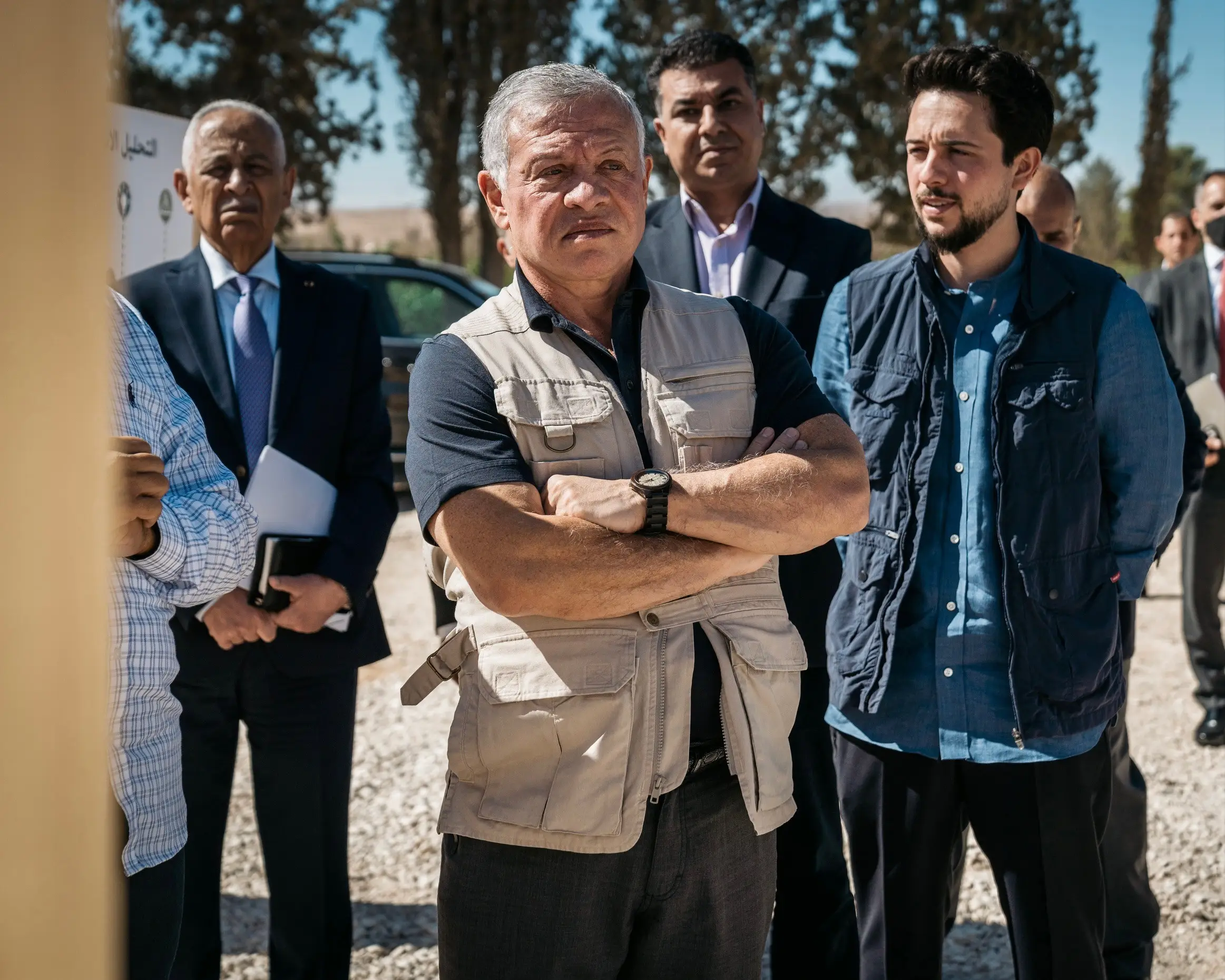 King visits Oheida agricultural station in Southern Badia