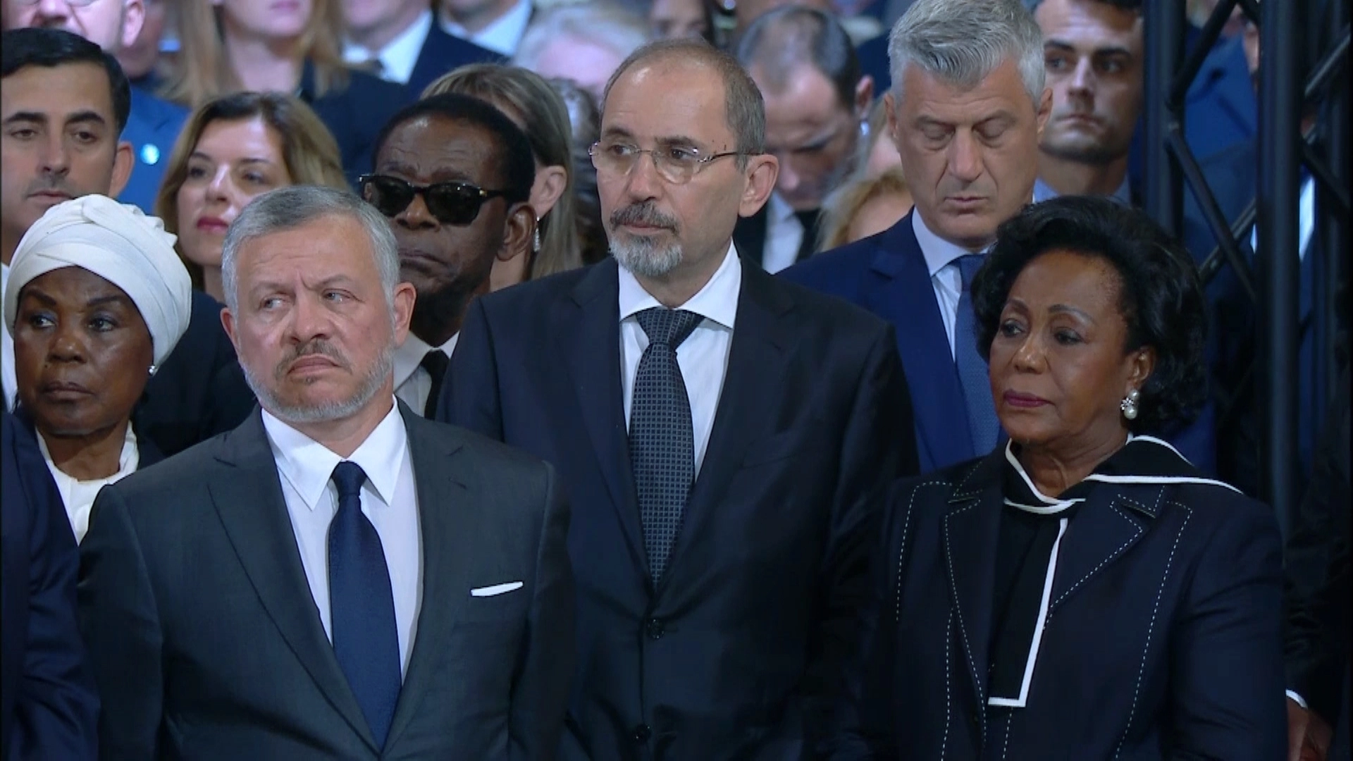 King attends funeral of former French president Chirac
