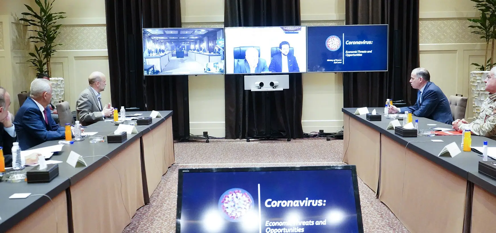 King chairs meeting on government’s plans, measures to mitigate COVID-19 economic impact