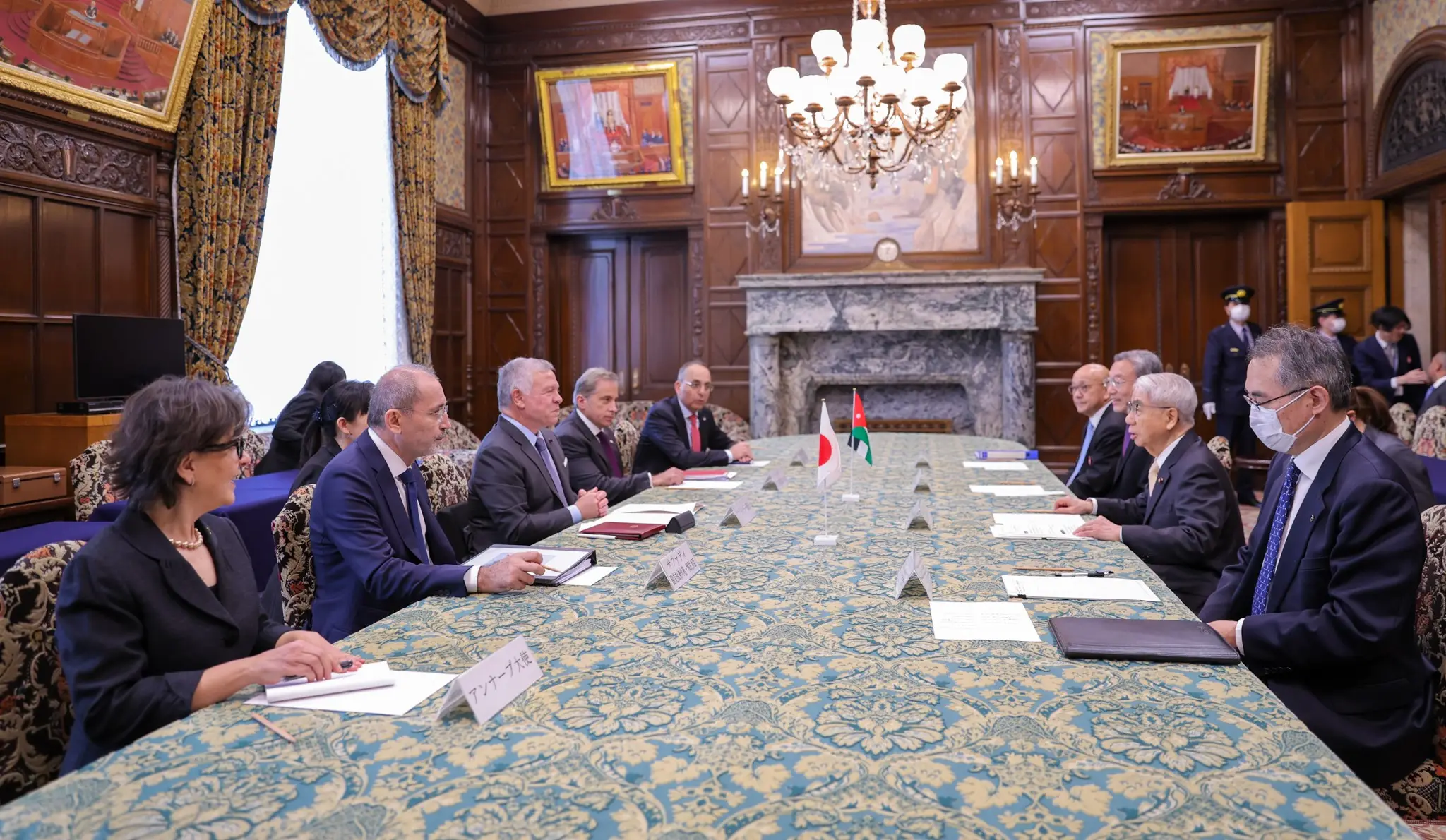 King meets with Japan National Diet leaders