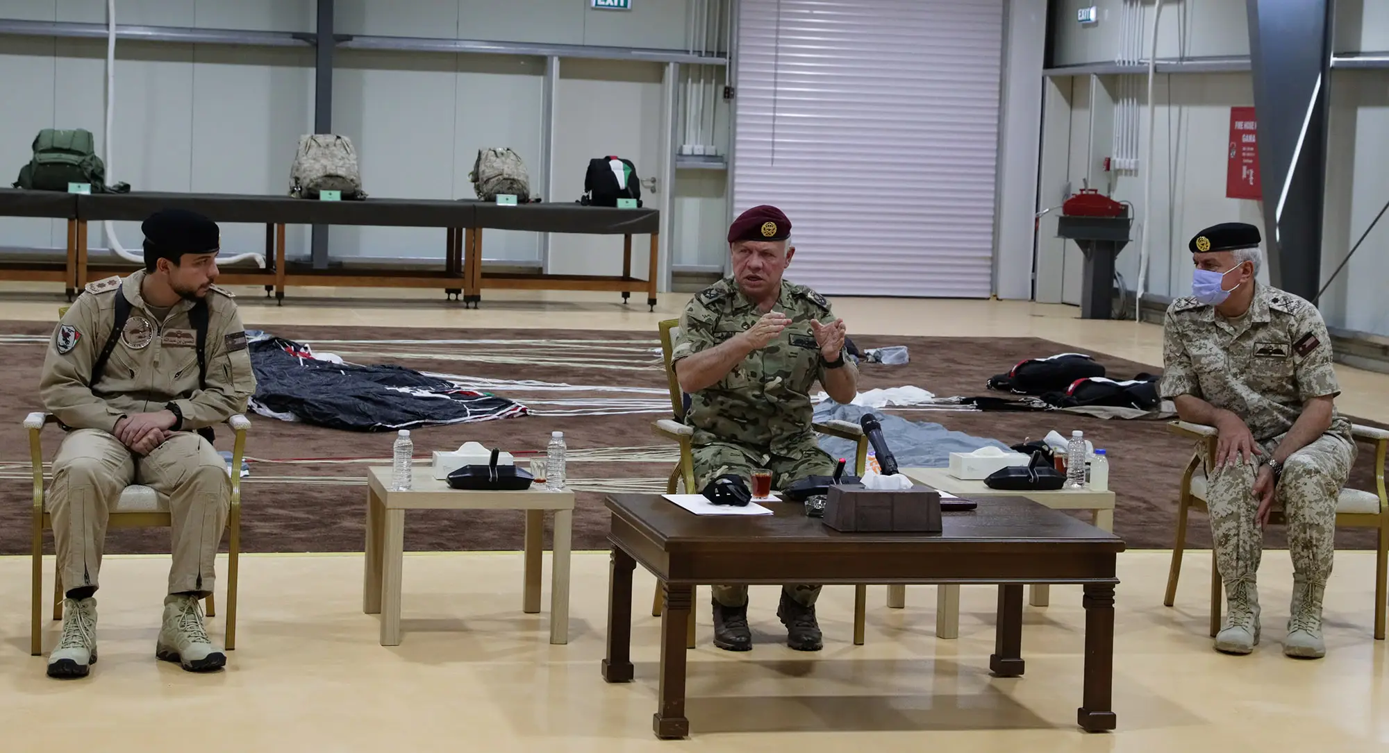King reaffirms pride in JAF’s role in protecting Jordan’s borders