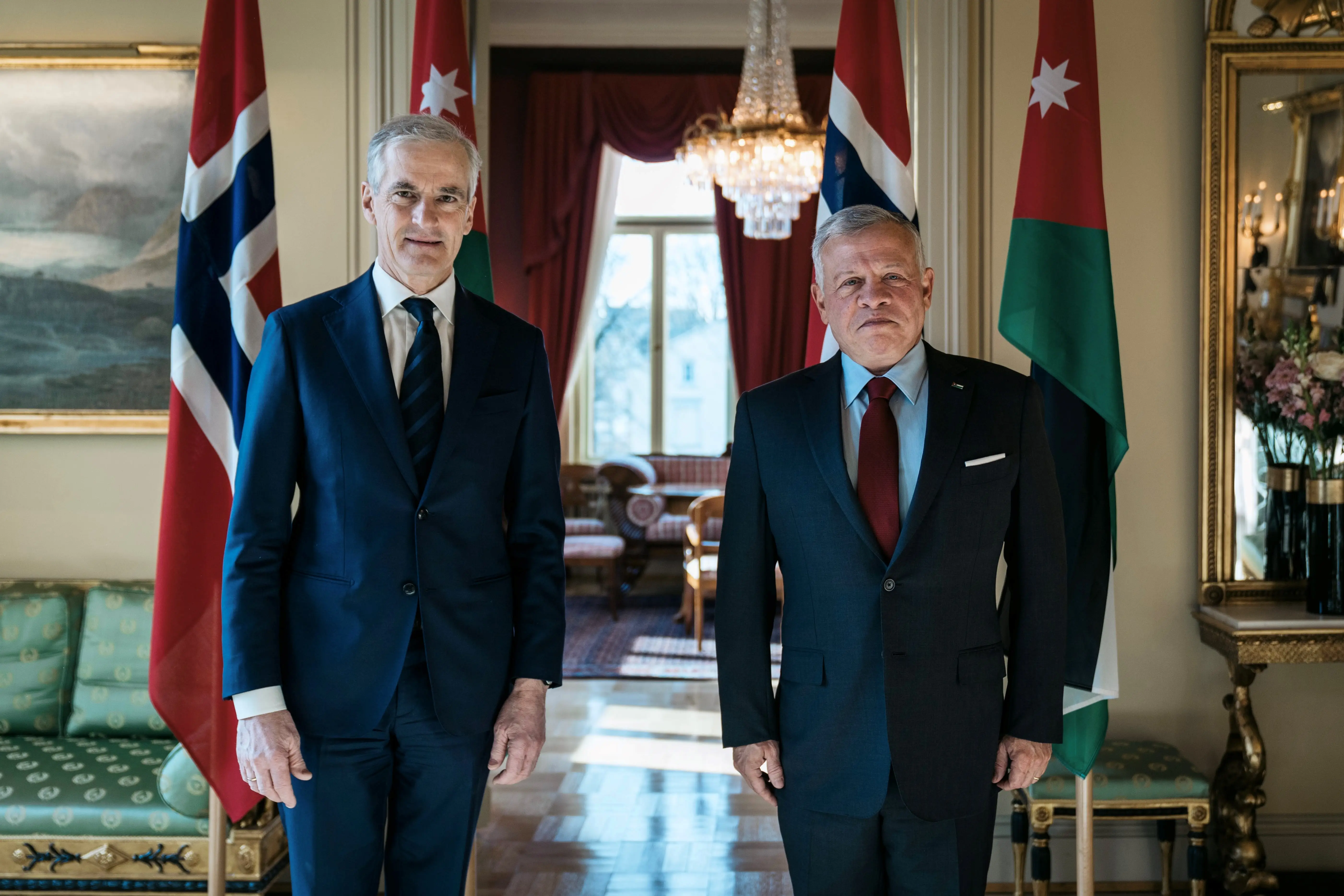 King meets Norway PM in Oslo