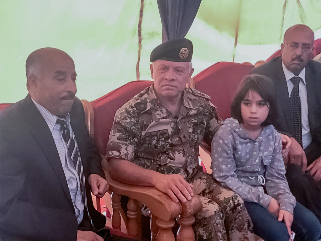 King extends condolences to family of martyr Zoubi in Ramtha