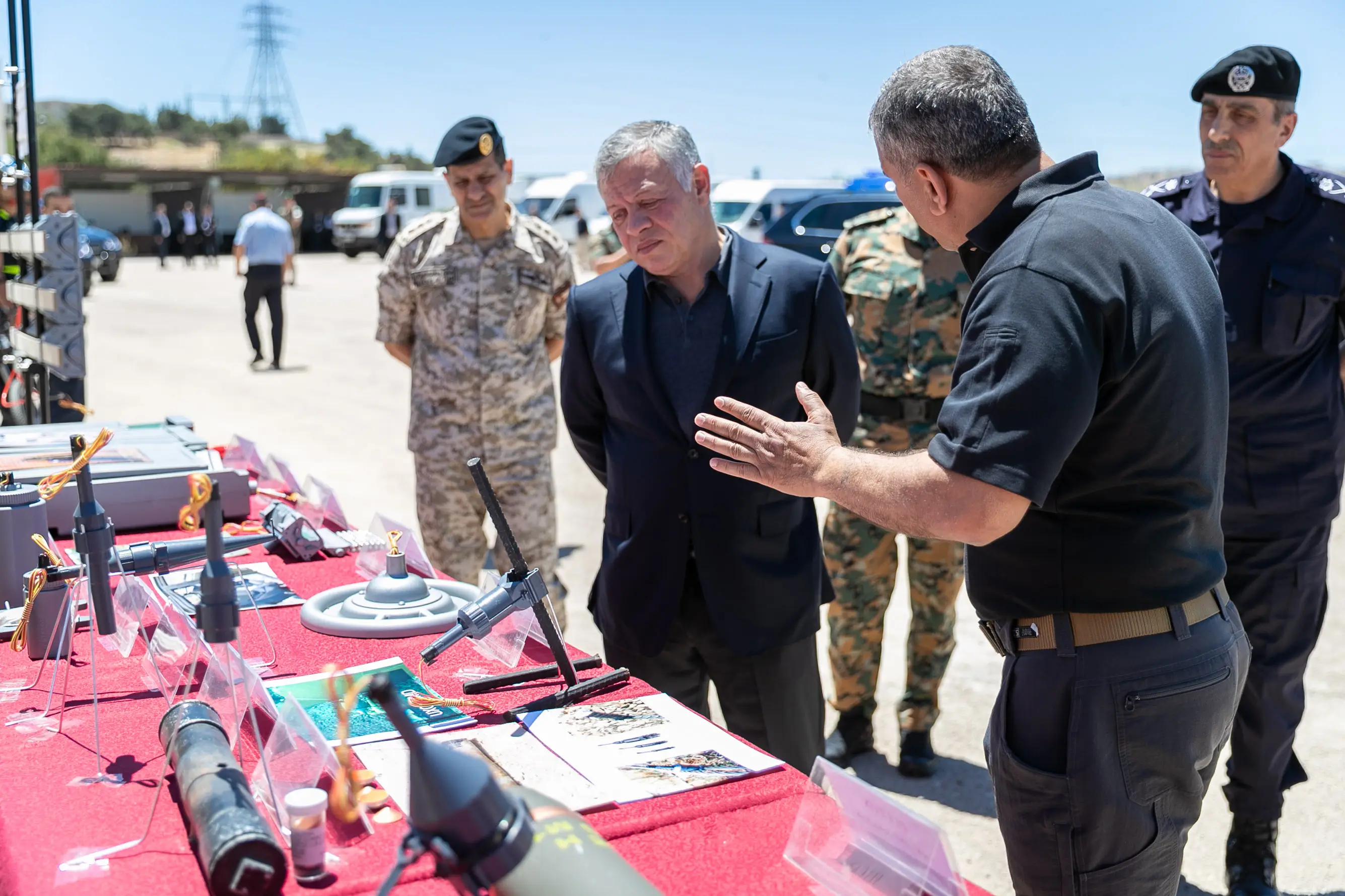 King inaugurates new training premises of Preventative Security’s explosives handling unit