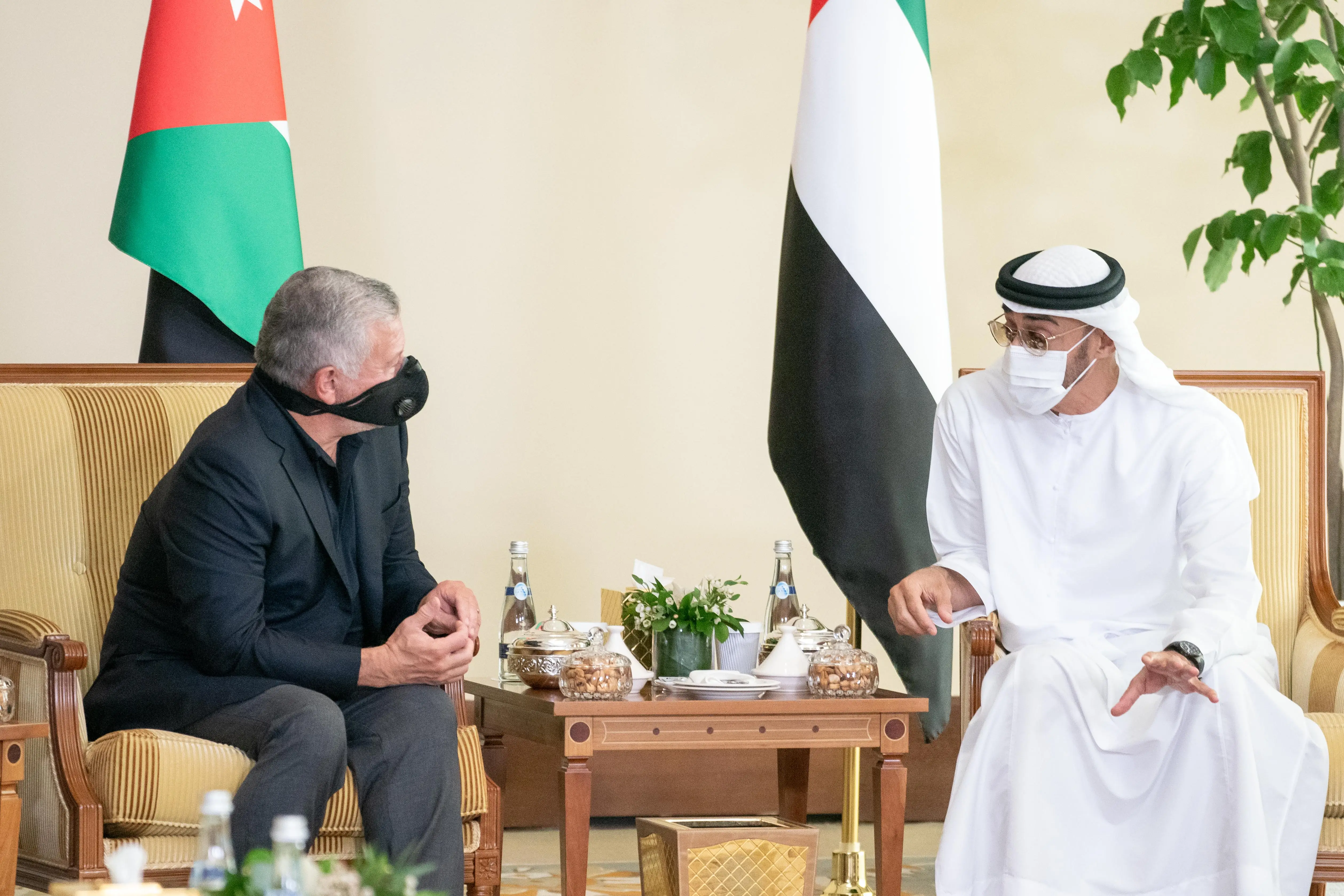 King, Abu Dhabi crown prince discuss Jordan-UAE ties, regional developments