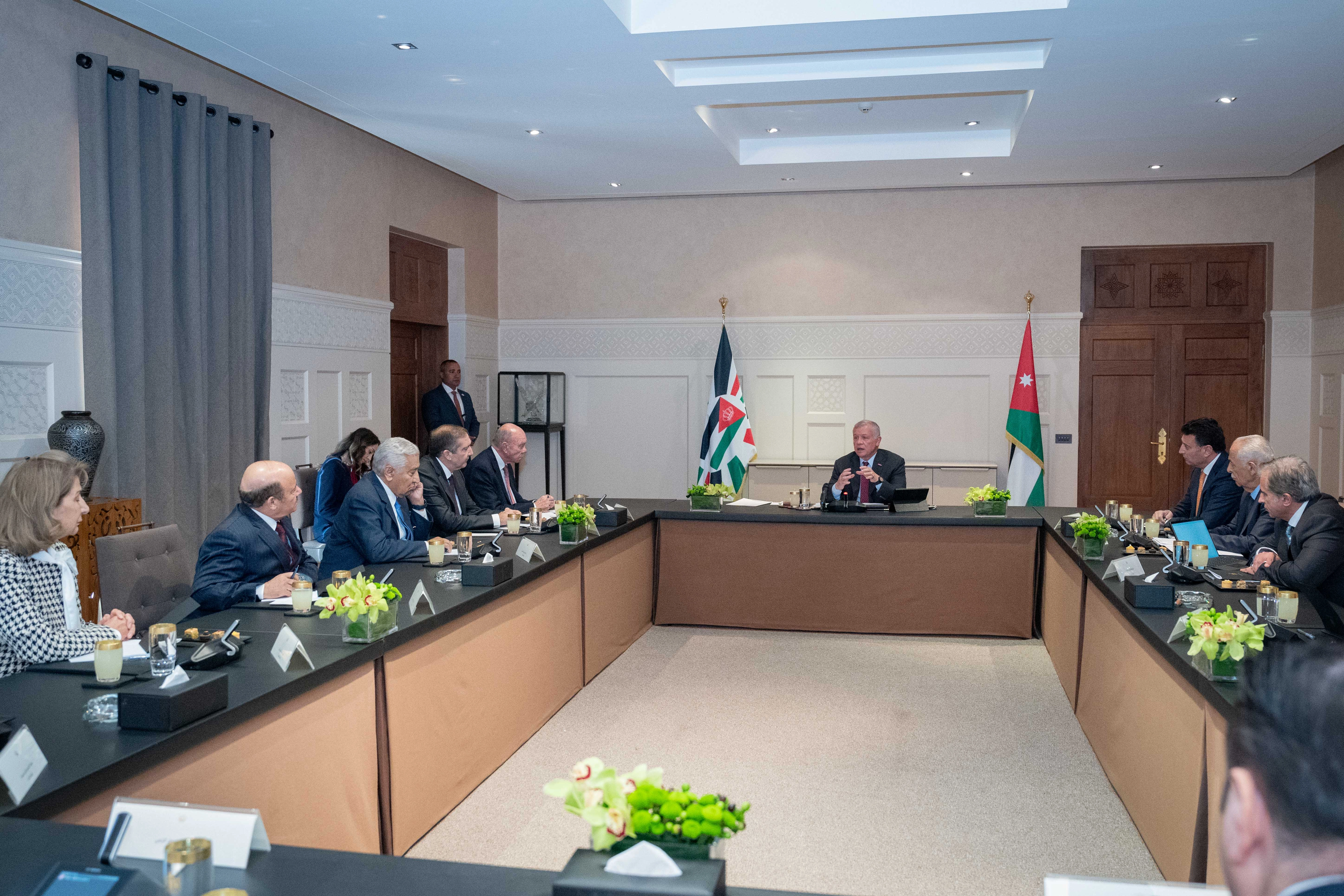 King says Jordan will not allow any conditions to affect its internal priorities, national interests