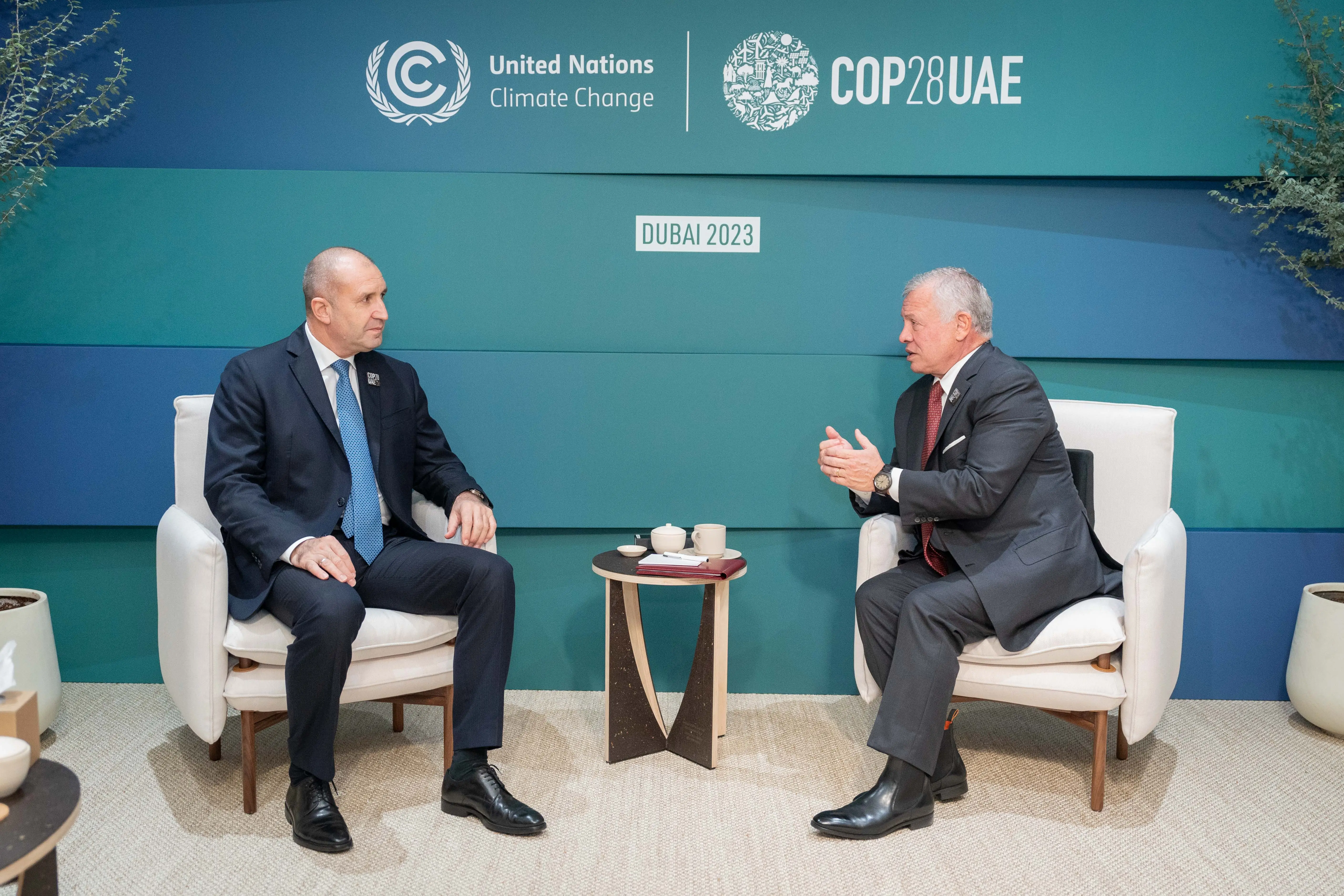 King discusses deteriorating situation in Gaza with Bulgaria president