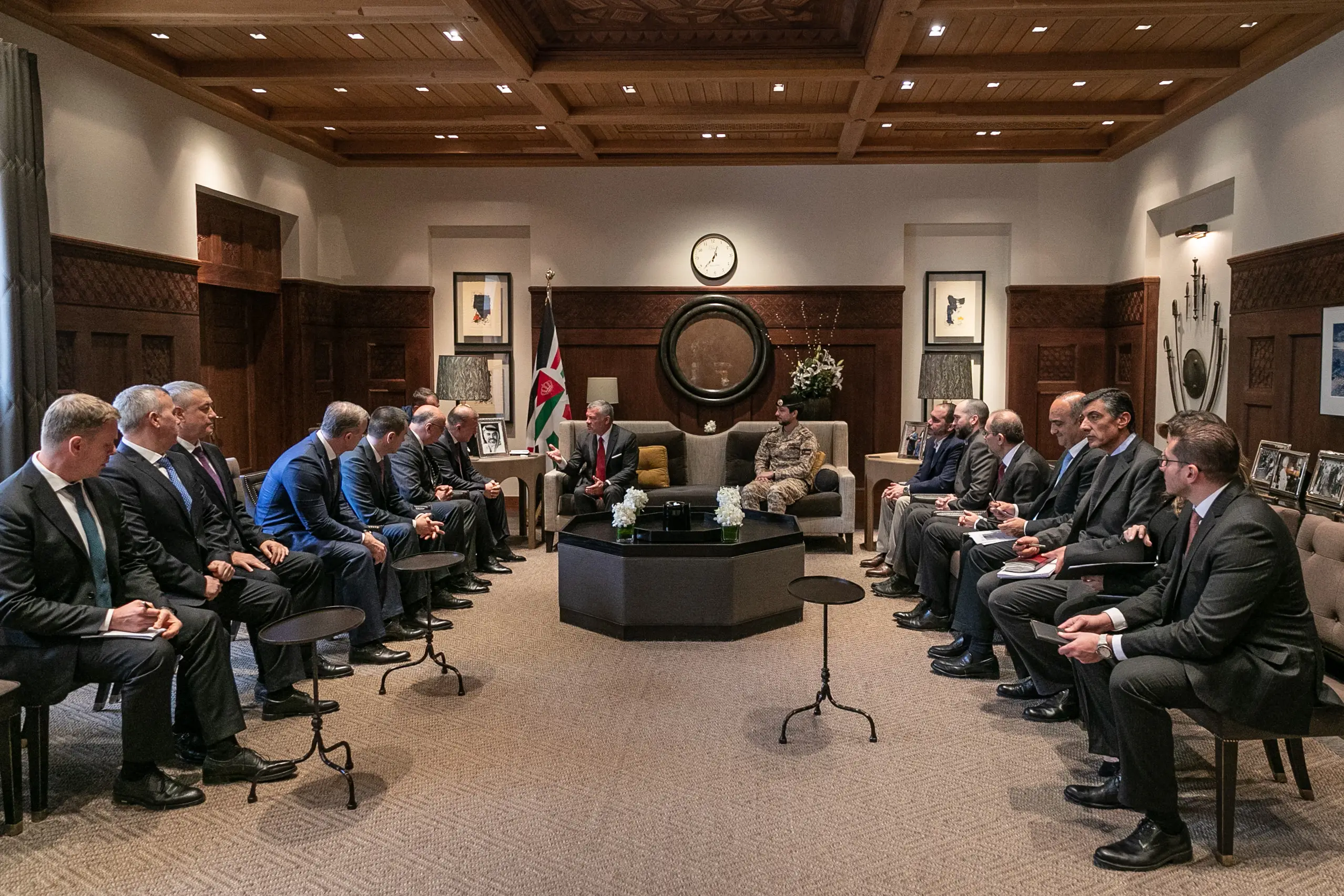 King receives head of Republic of Adygeya in Russian Federation