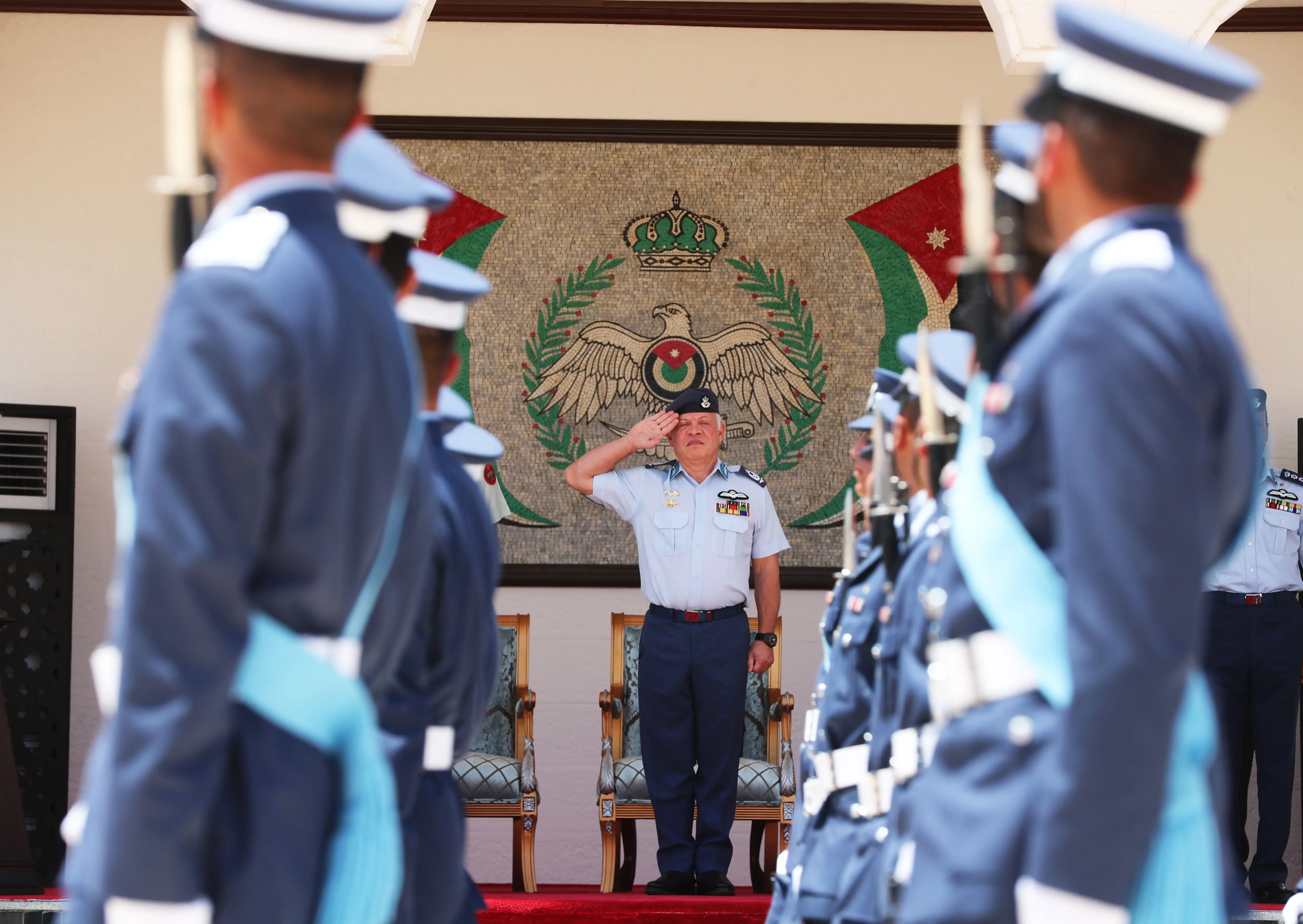 King attends graduation of 48th class of air force cadets