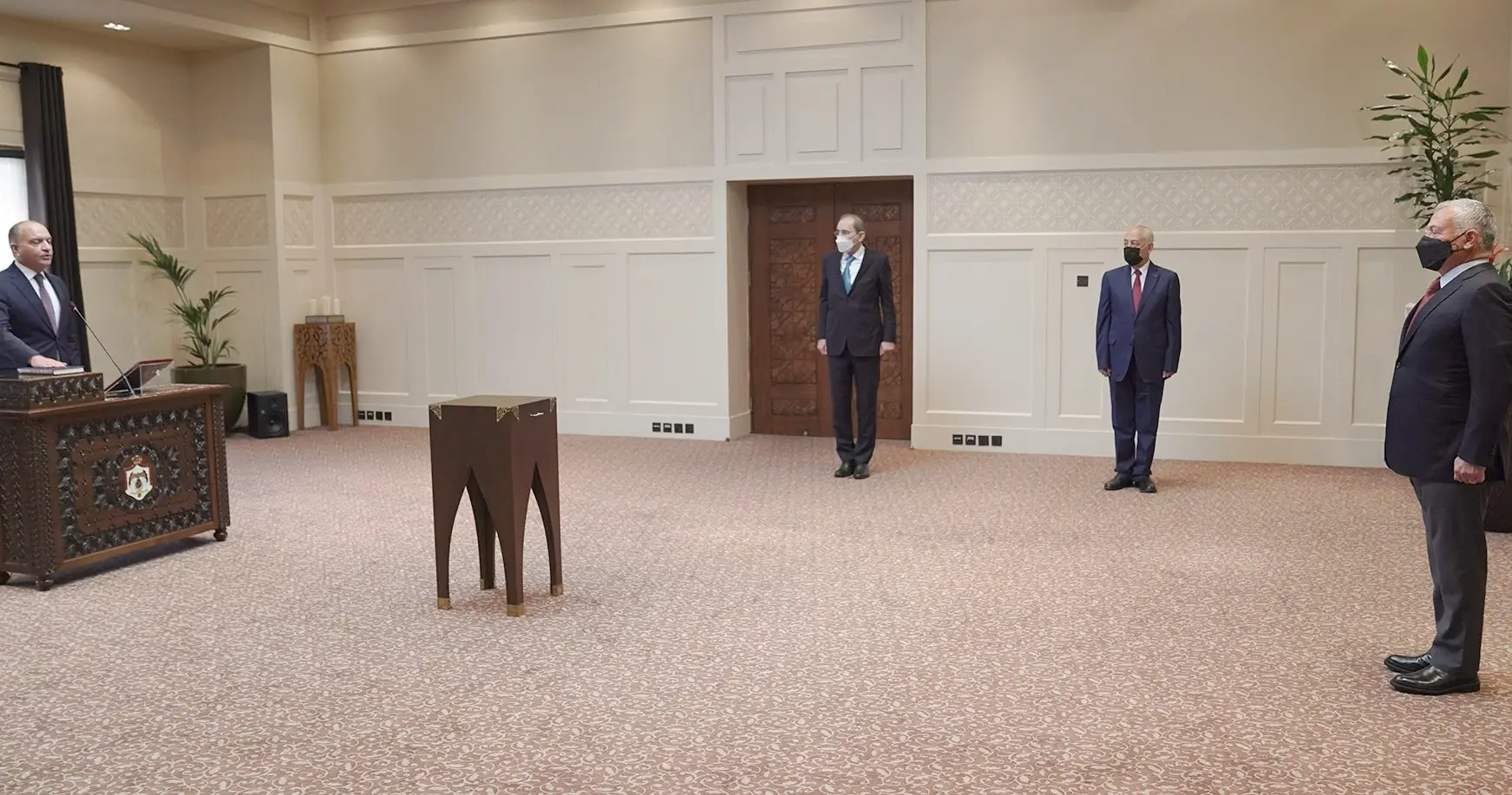 King swears in Adaileh as Jordan’s ambassador to Egypt