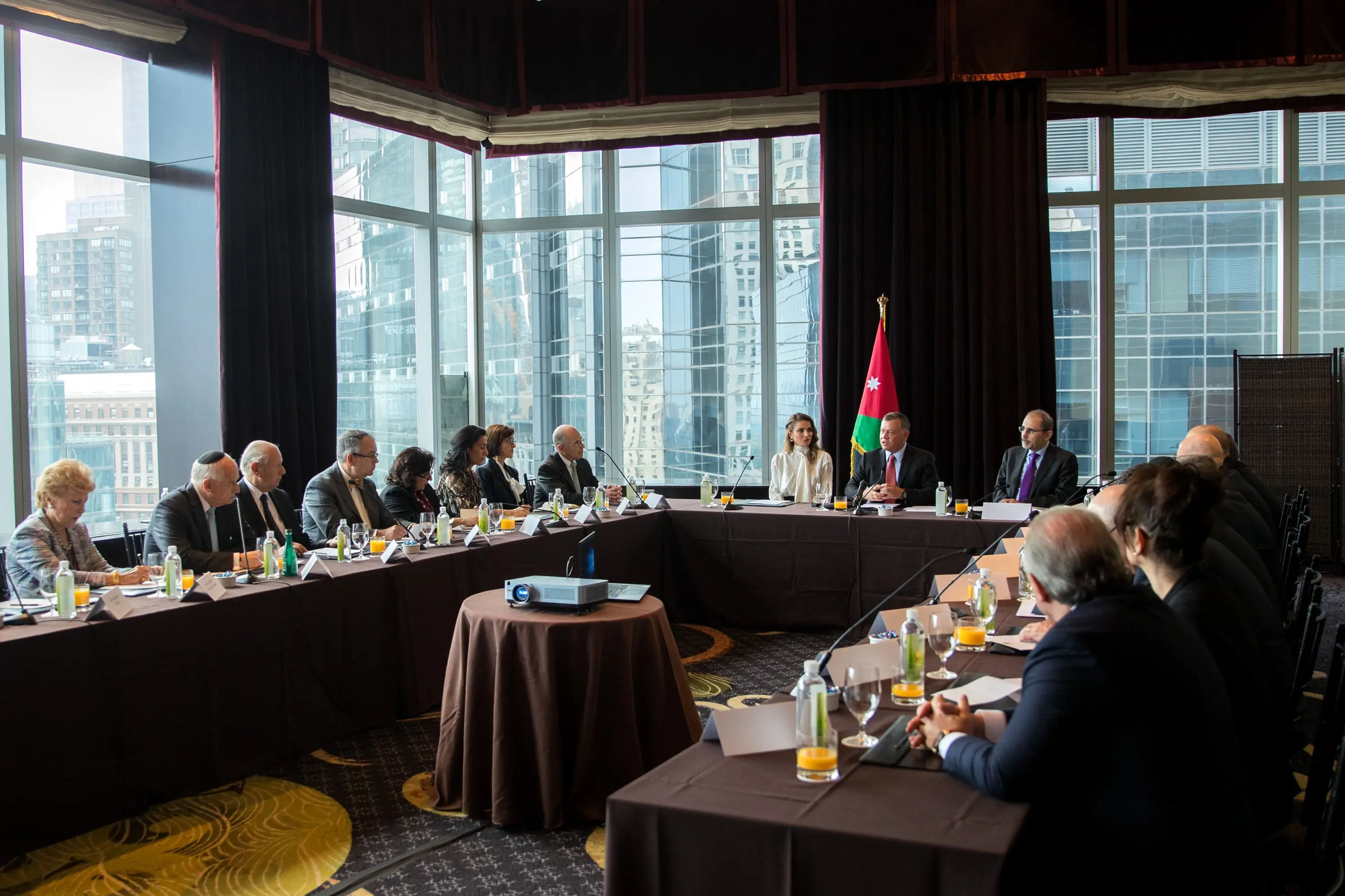 King meets representatives of American Jewish organisations