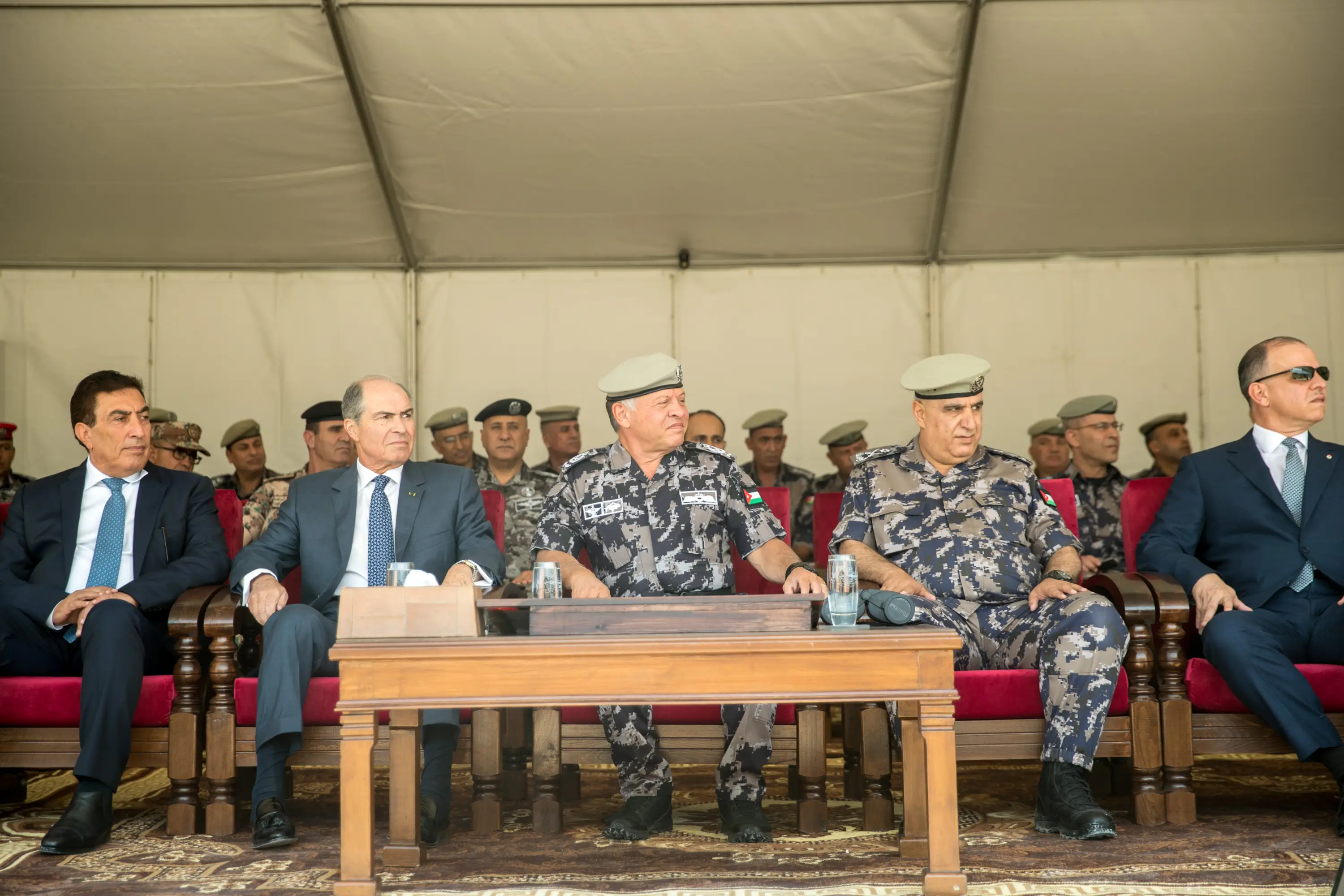 King attends CDD drill