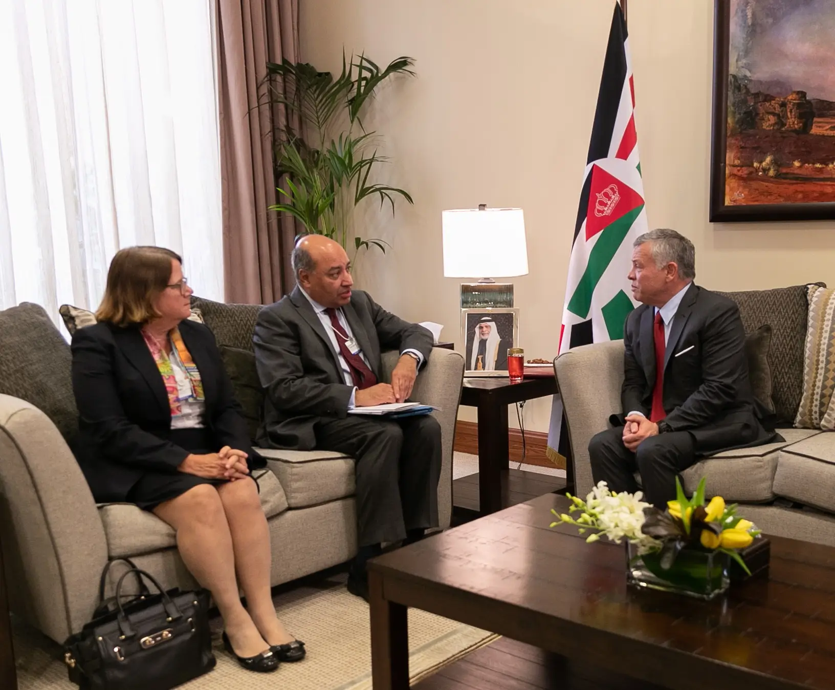 King meets EBRD chief