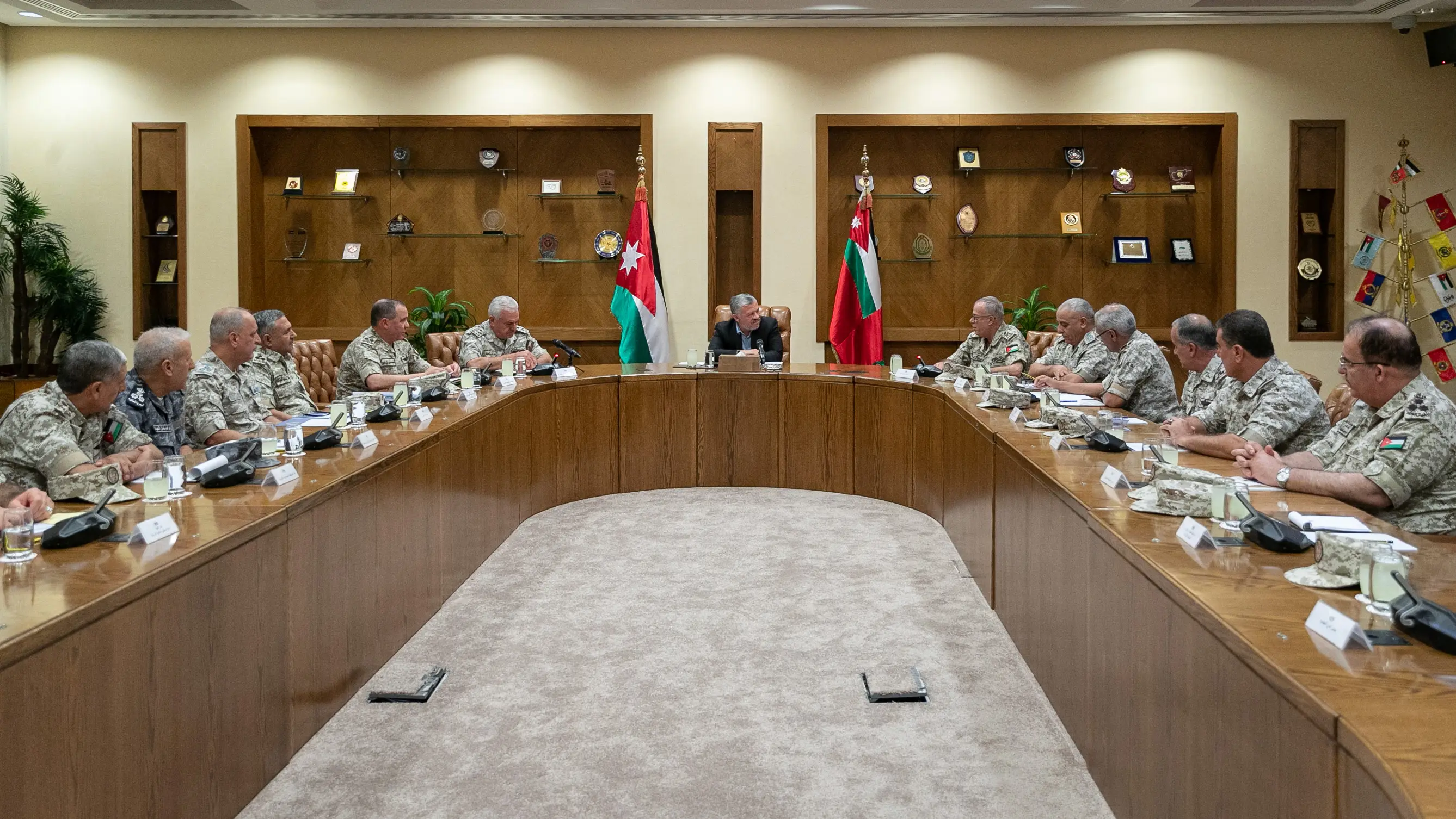 King visits JAF General Command