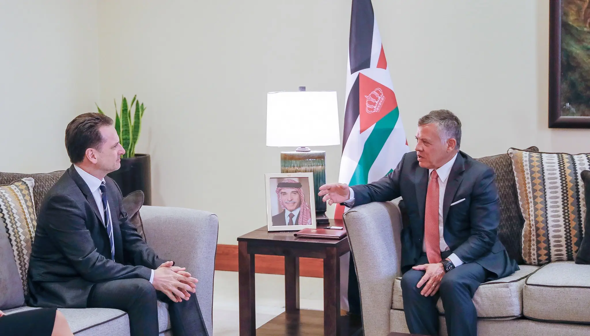 الملك يستقبل المفوض العام لوكالة الأونروا