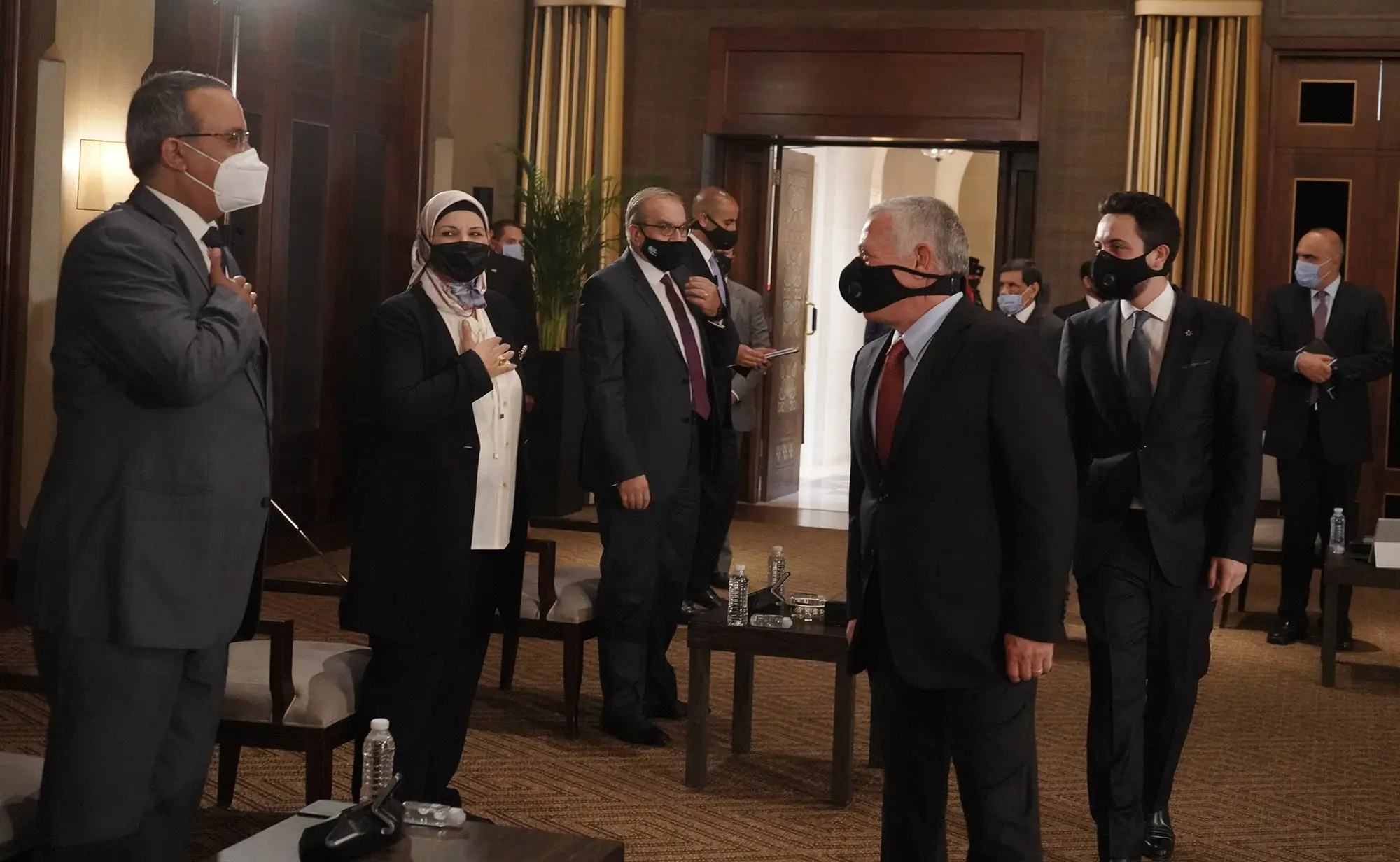 King: Upcoming parliamentary elections a constitutional requirement; hopes pinned on improvements to epidemiological situation