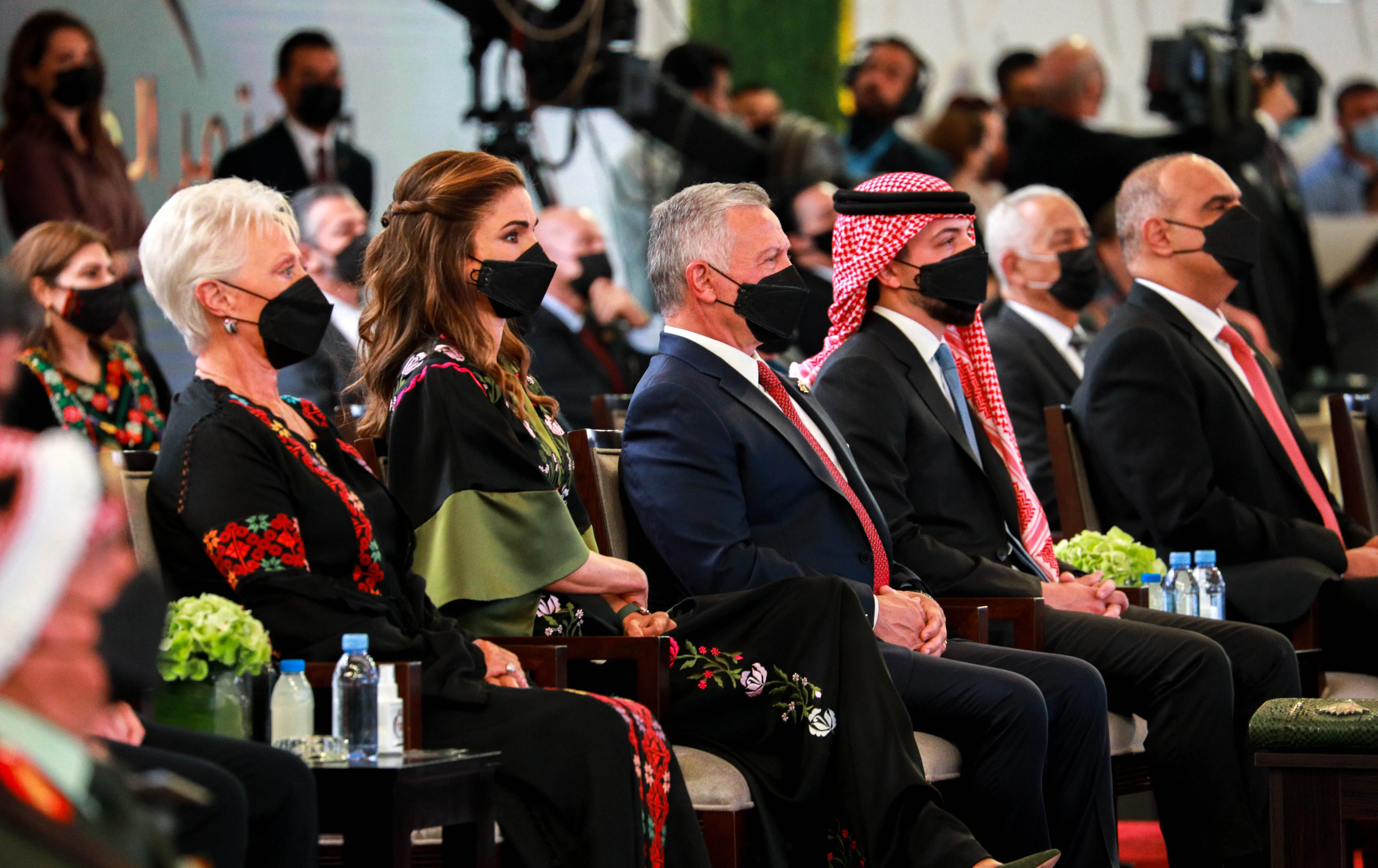 King attends 75th Independence Day ceremony, bestows Order of State Centennial on leading figures
