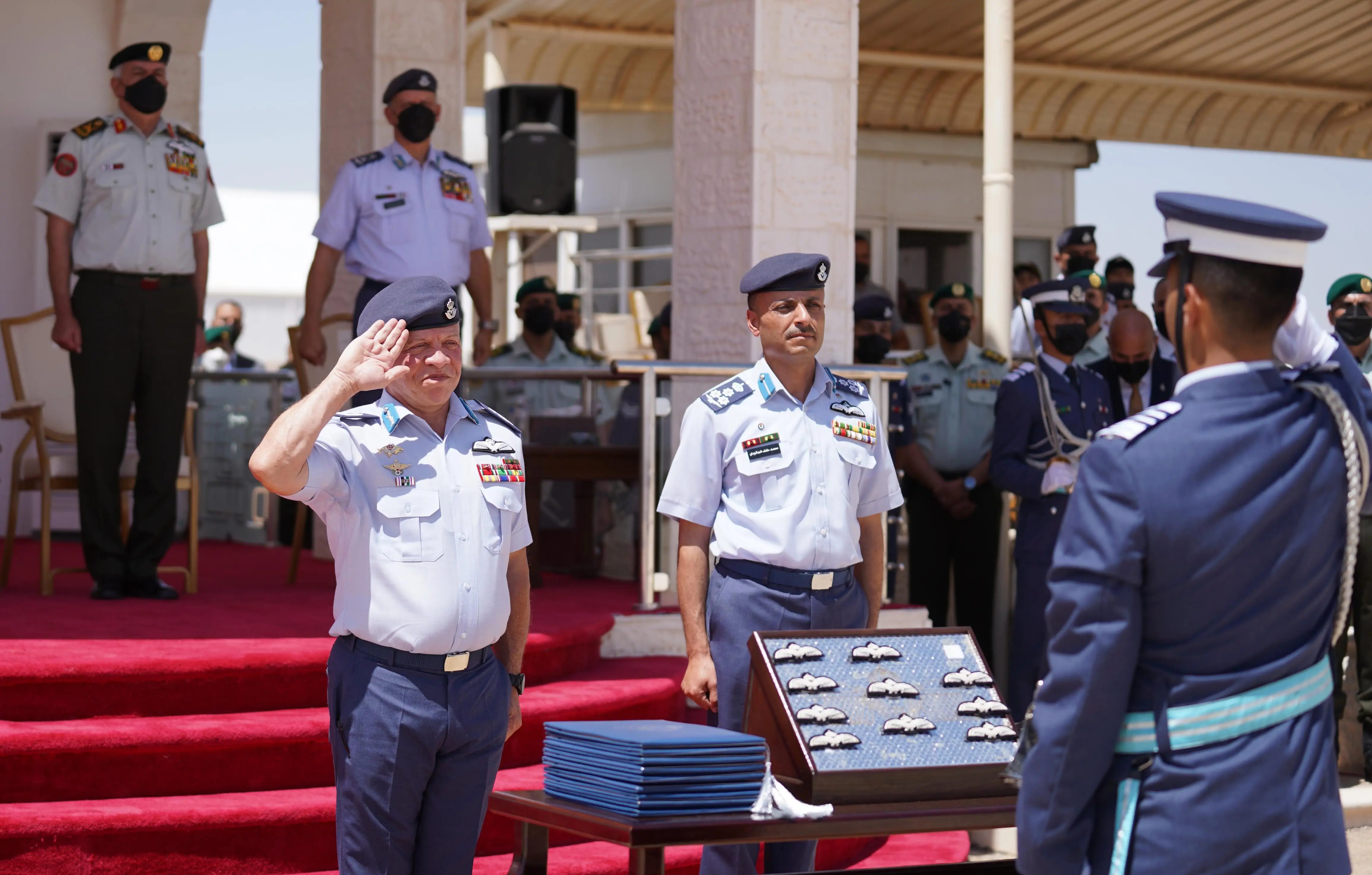 King attends graduation of 50th class of pilot cadets