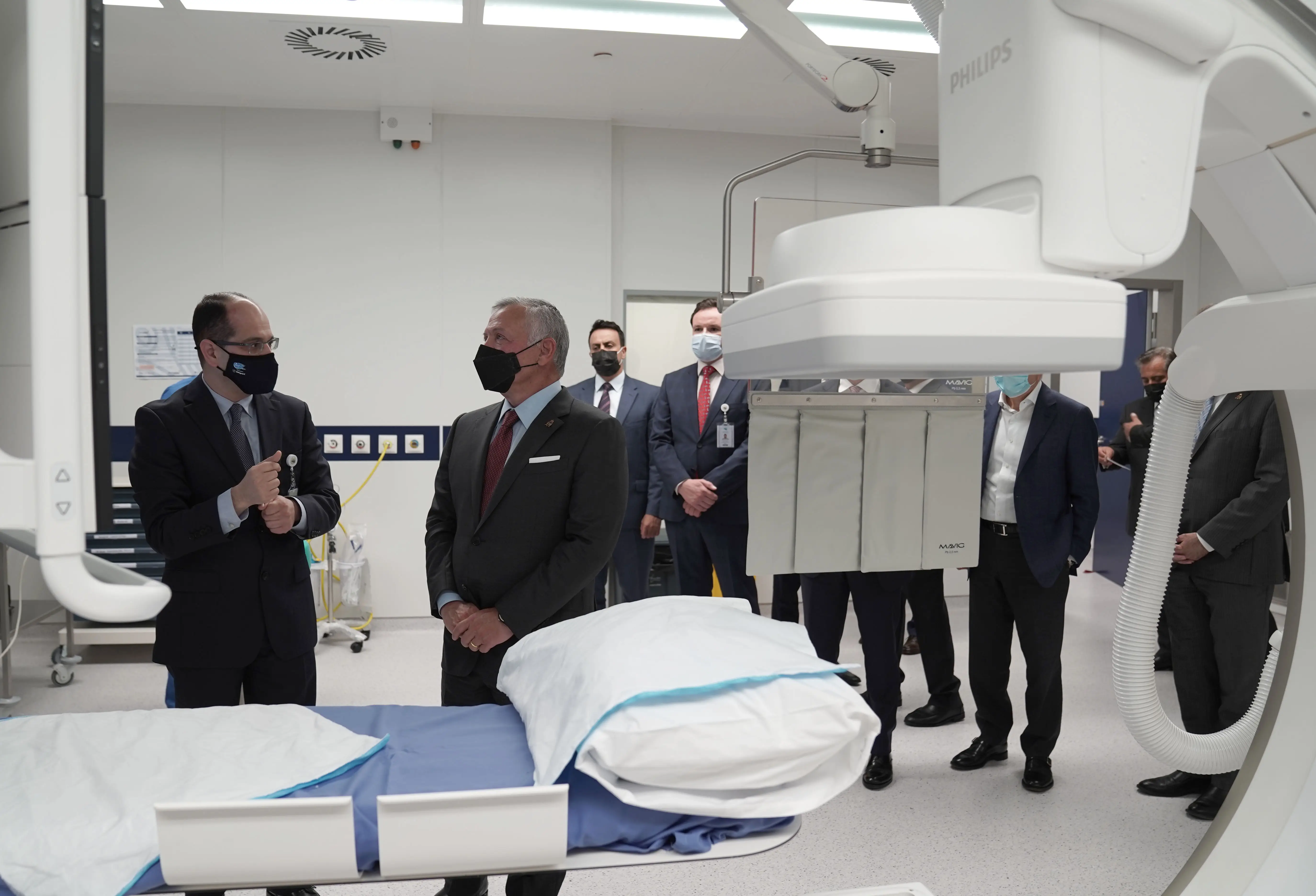 الملك يؤكد خلال زيارته إلى مستشفى العبدلي أن القطاع الطبي الأردني يتمتع بسمعة طيبة