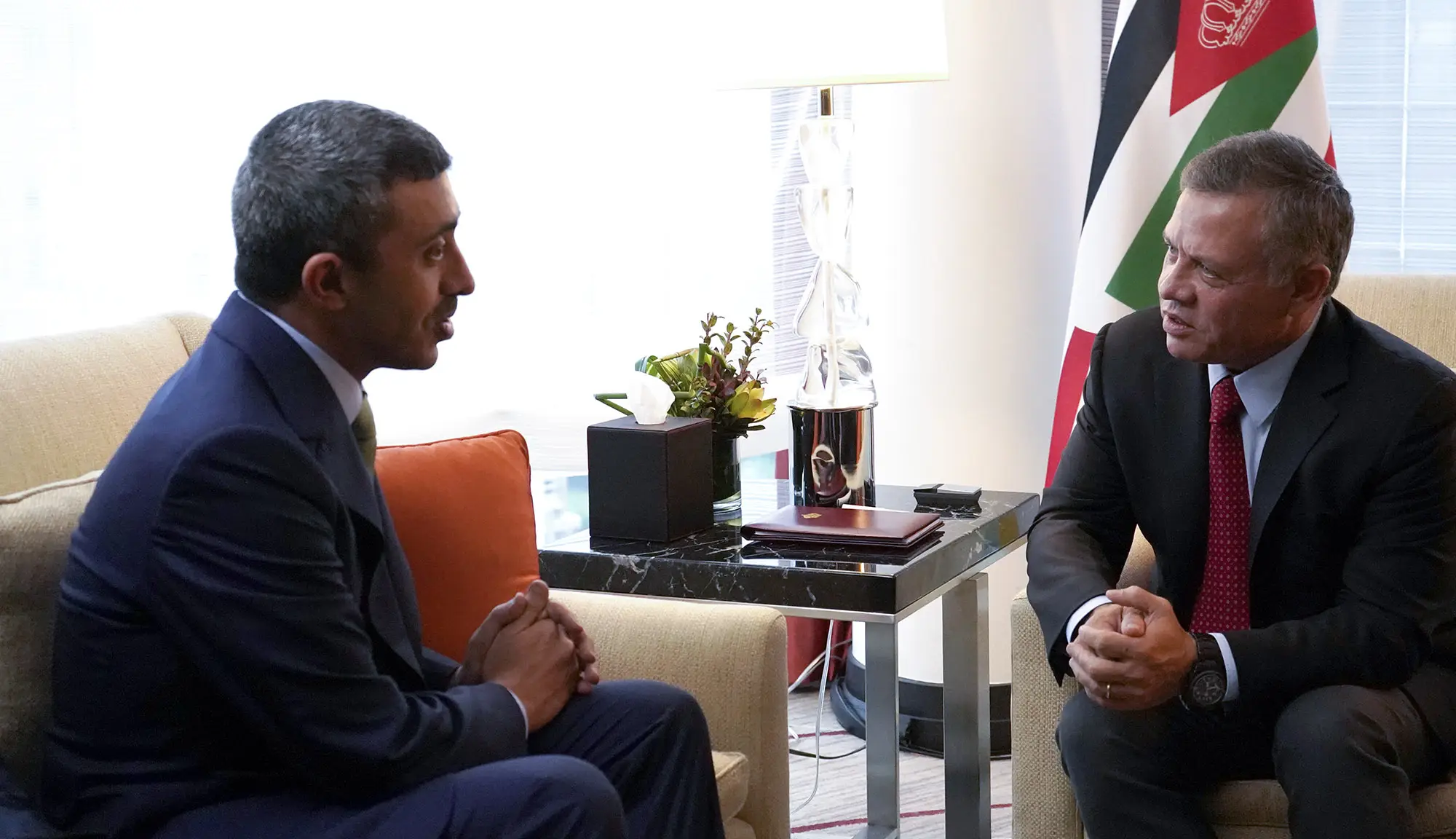 King meets UAE FM
