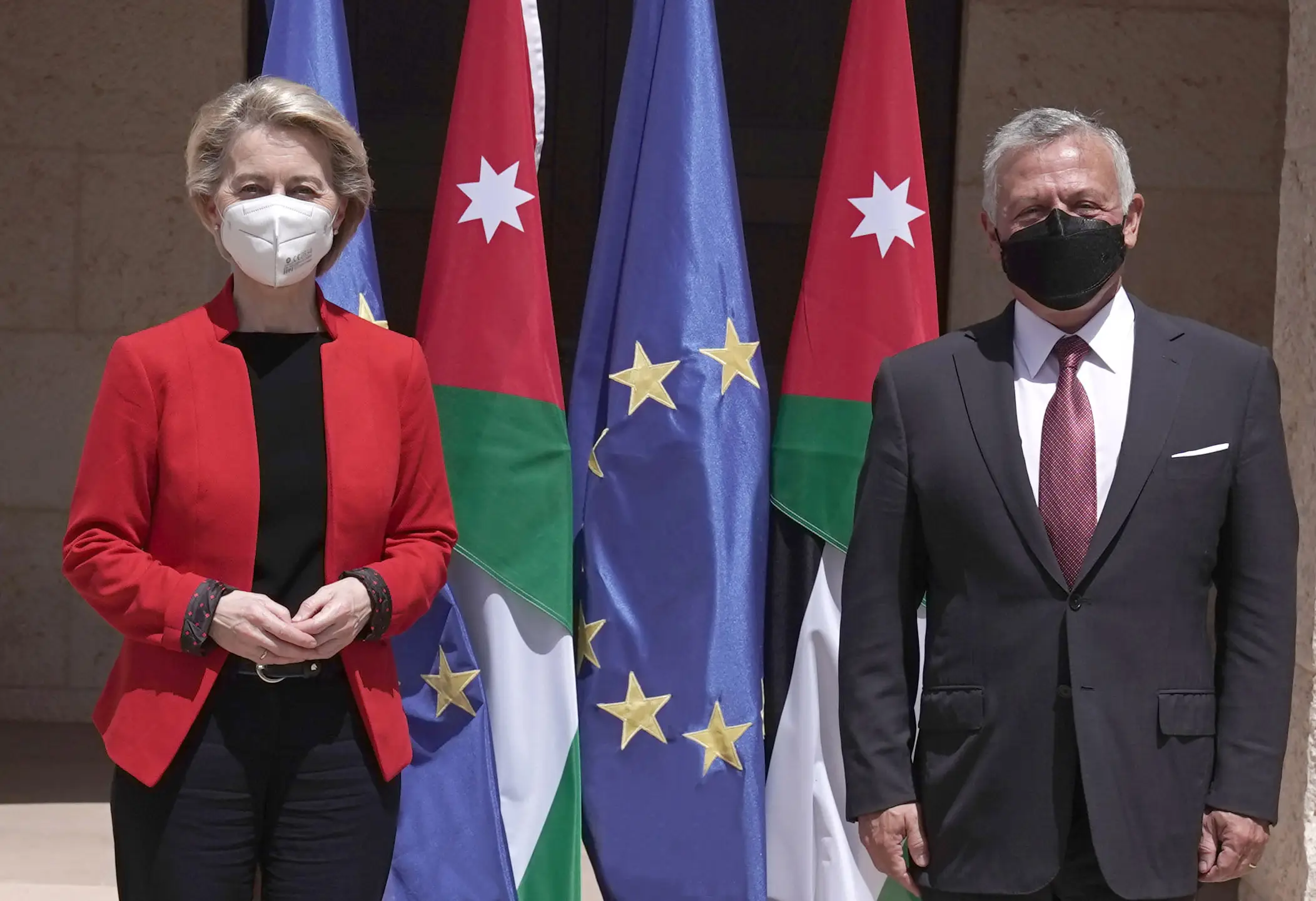 King receives European Commission president