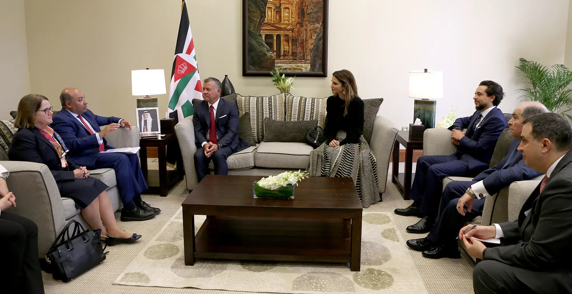 King meets EBRD president