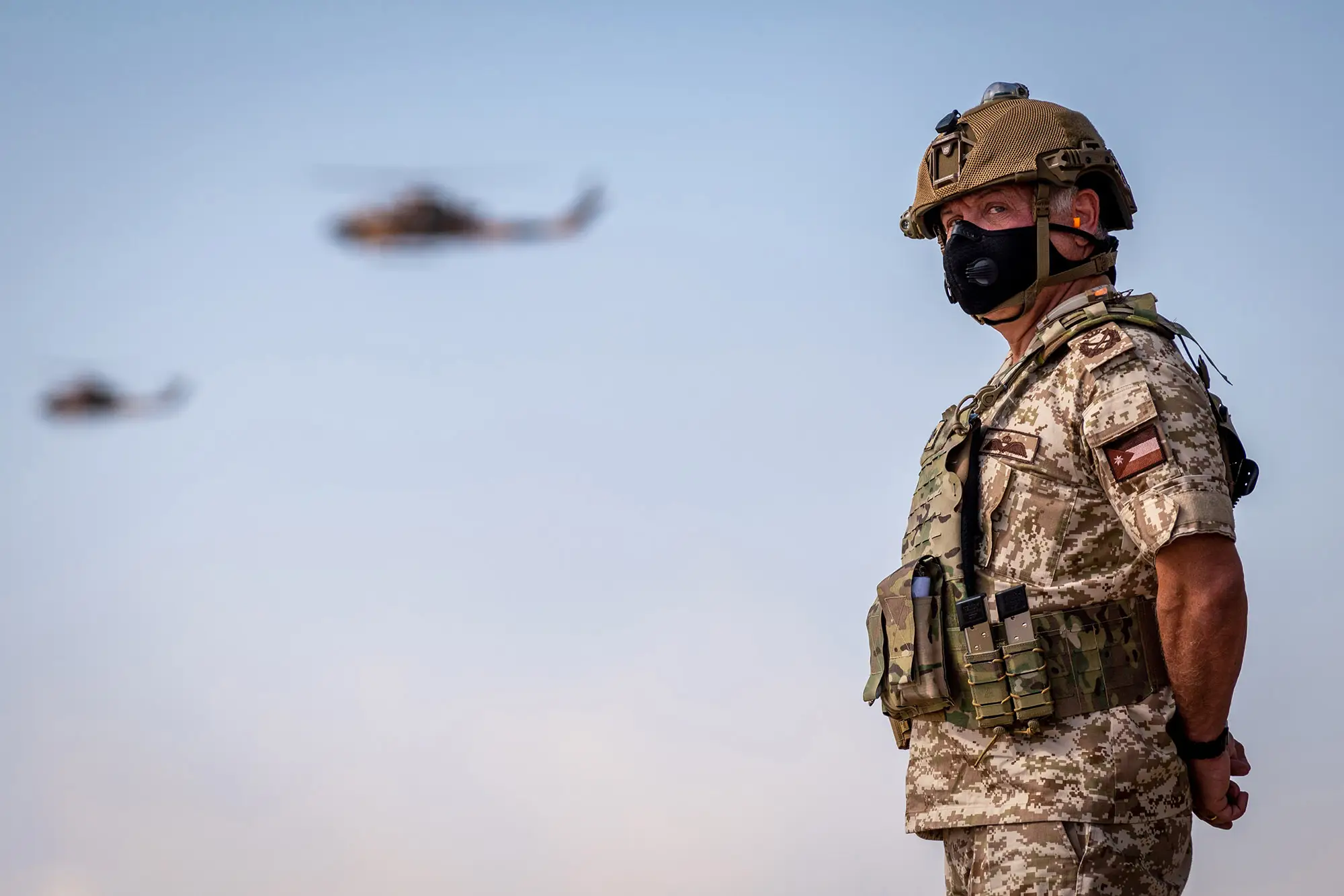 King attends tactical exercise in Eastern Military Region