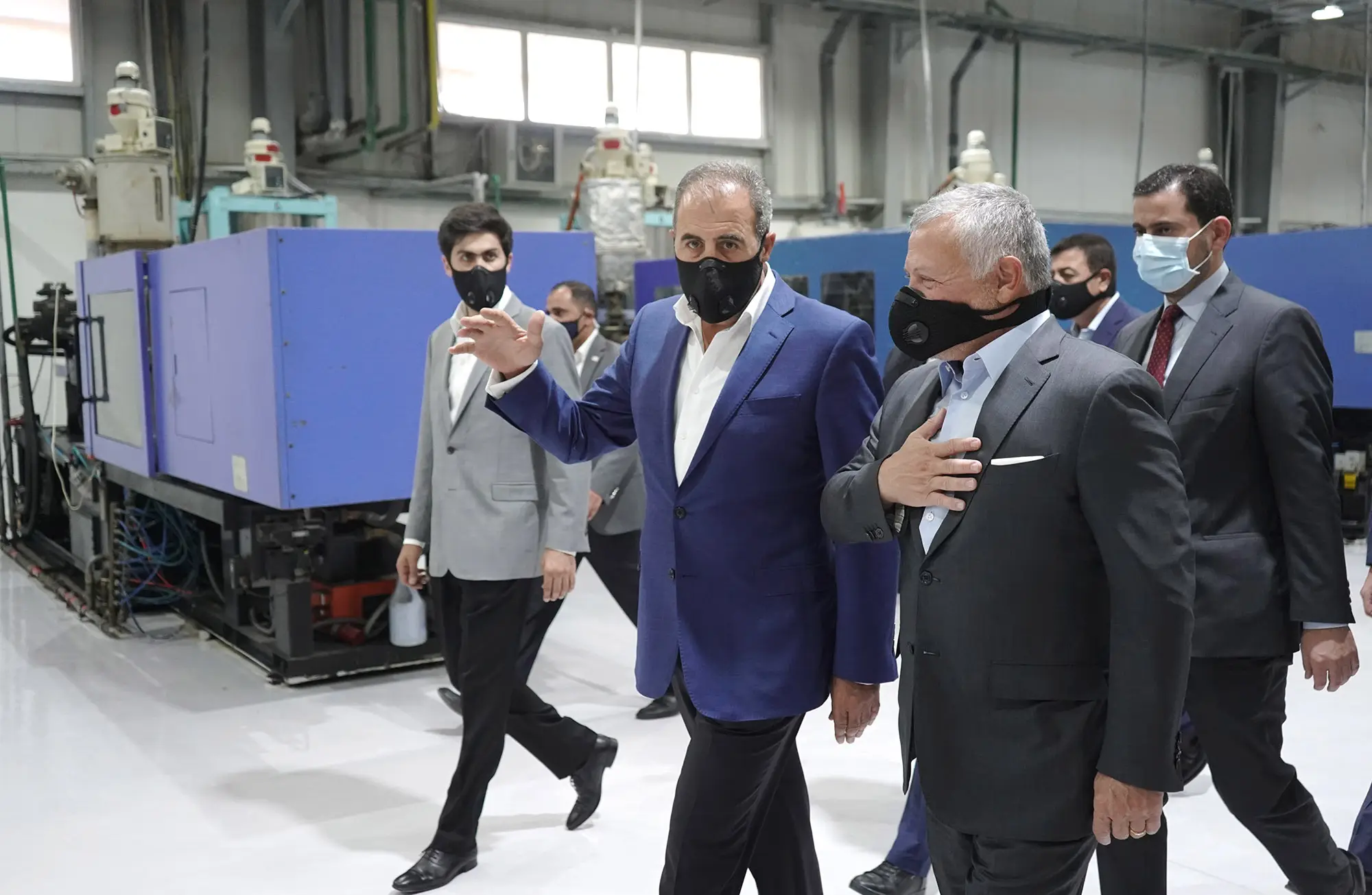 King urges developing industrial sector to support economy, create jobs