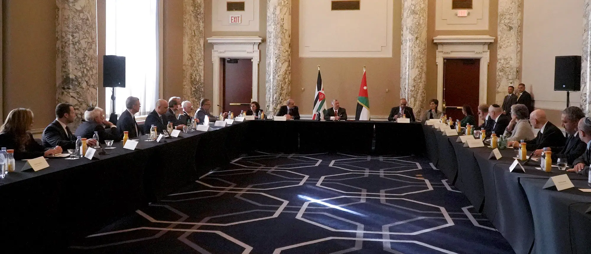King meets representatives of international, US Jewish organisations