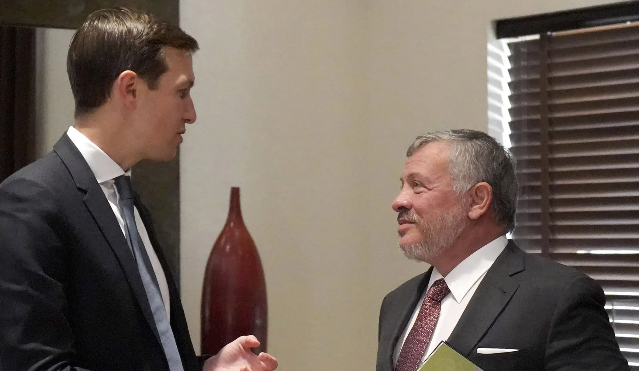 King receives senior adviser to US president