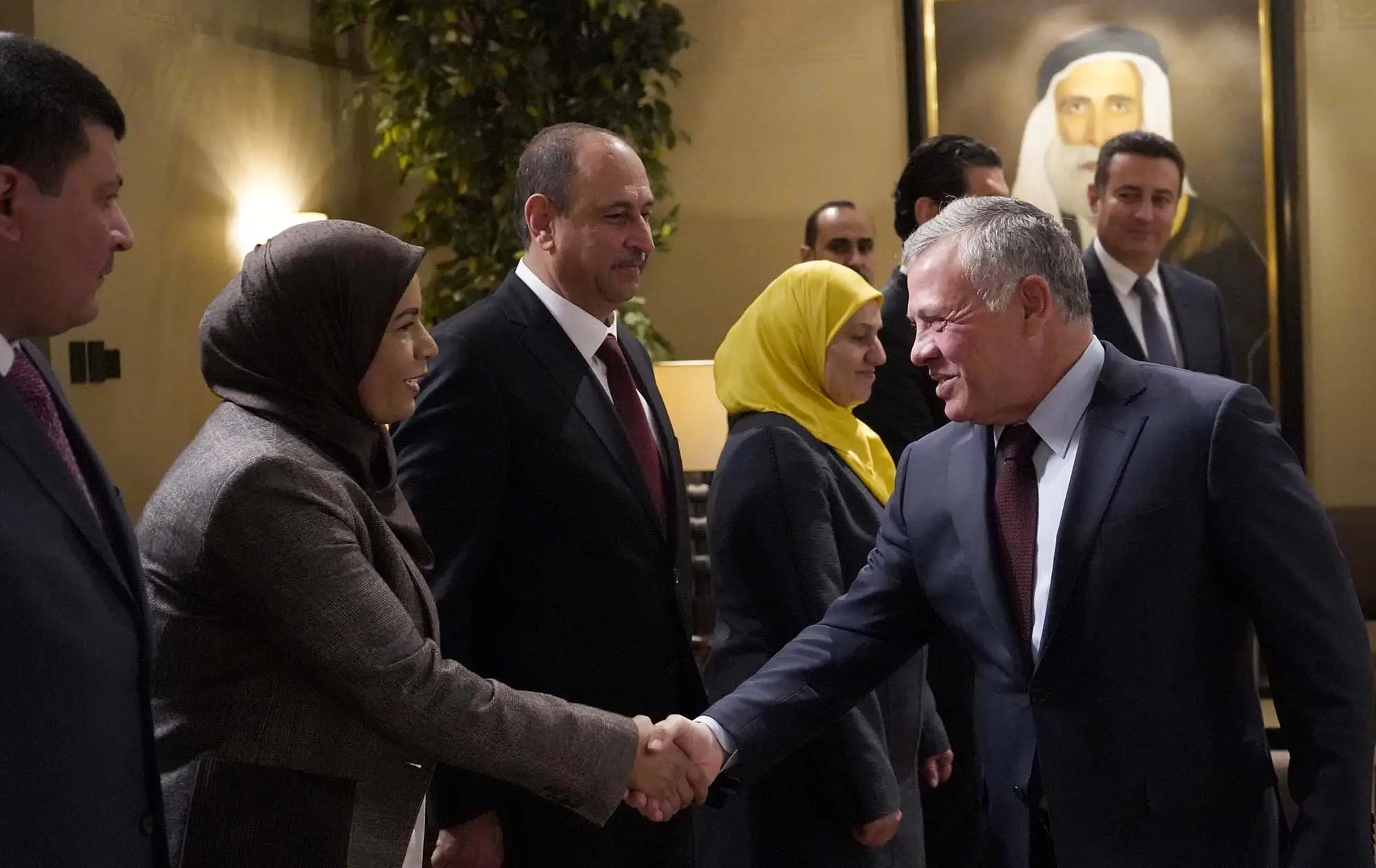 King meets Al Mostaqbal House bloc, calls for engaging youth in politics, charting nation’s future
