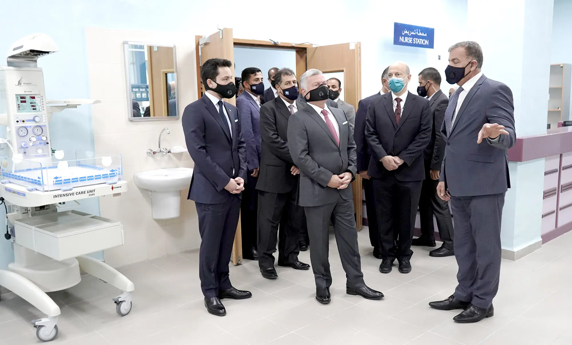 King inaugurates JD90 million Al Hussein Hospital in Salt