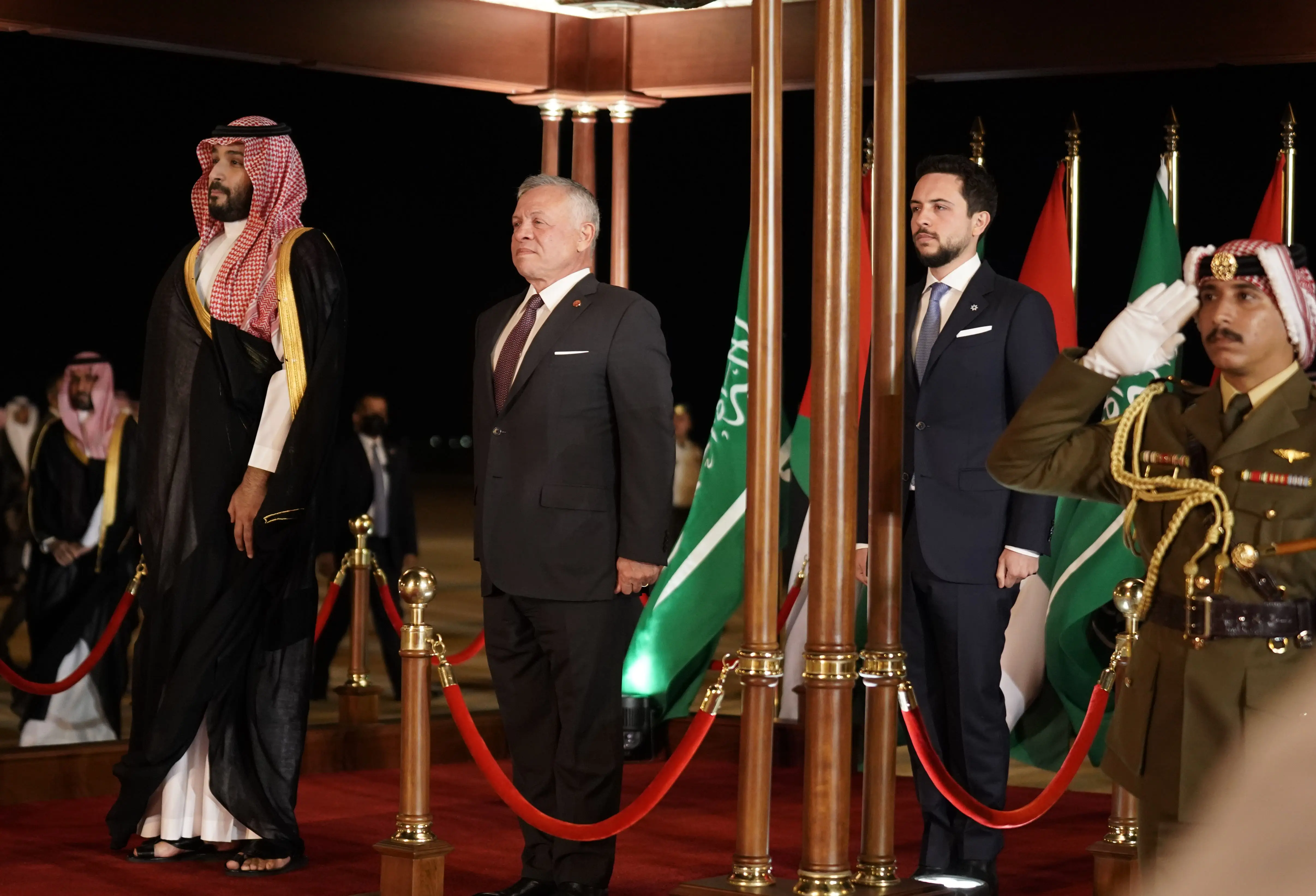 King, Crown Prince receive Saudi crown prince