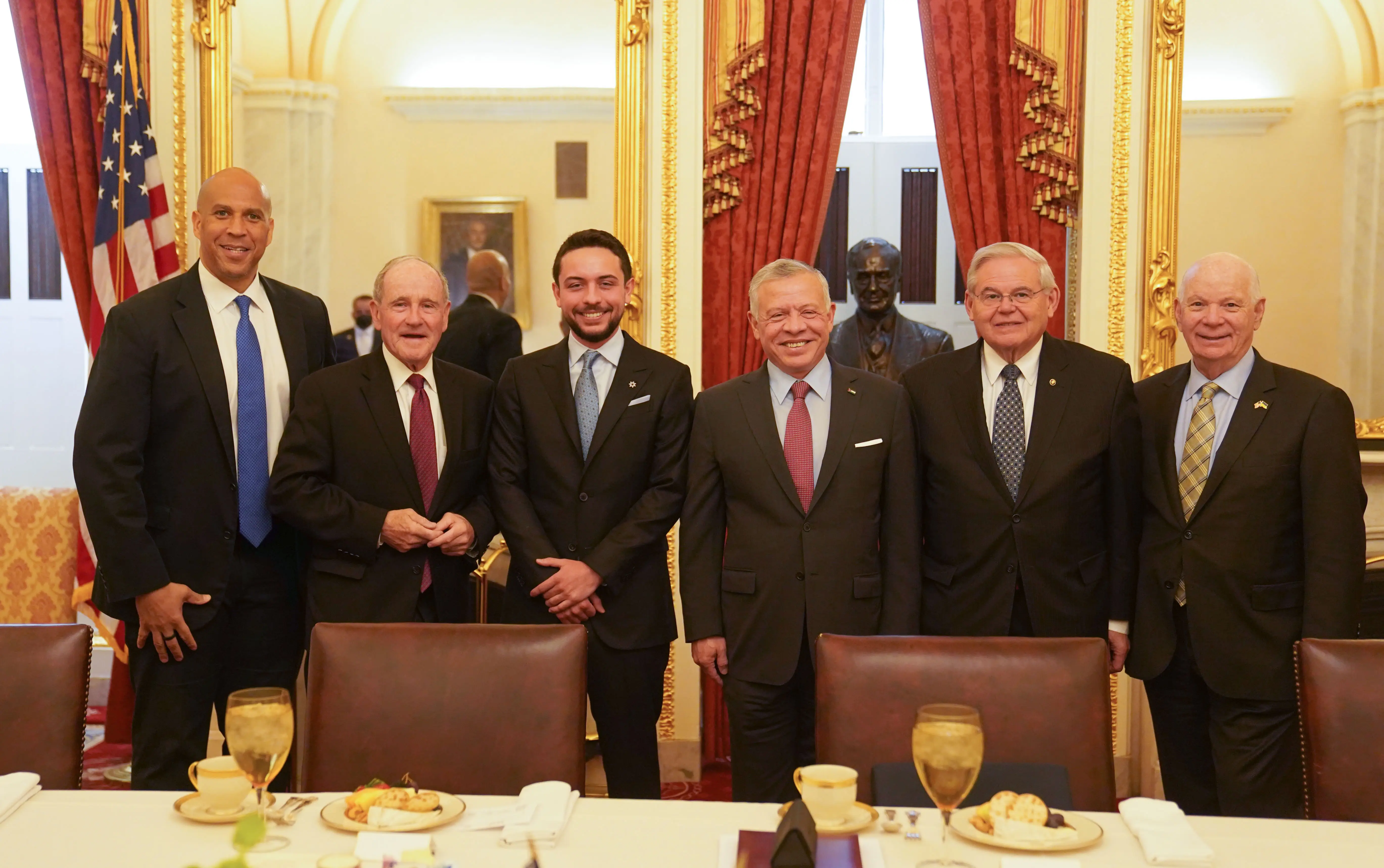 King holds series of US Congress meetings