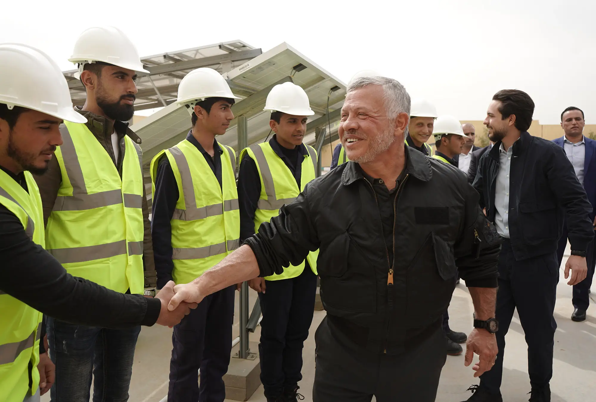 King visits King Hussein bin Talal Development Area, calls for capitalising on Mafraq’s strategic location