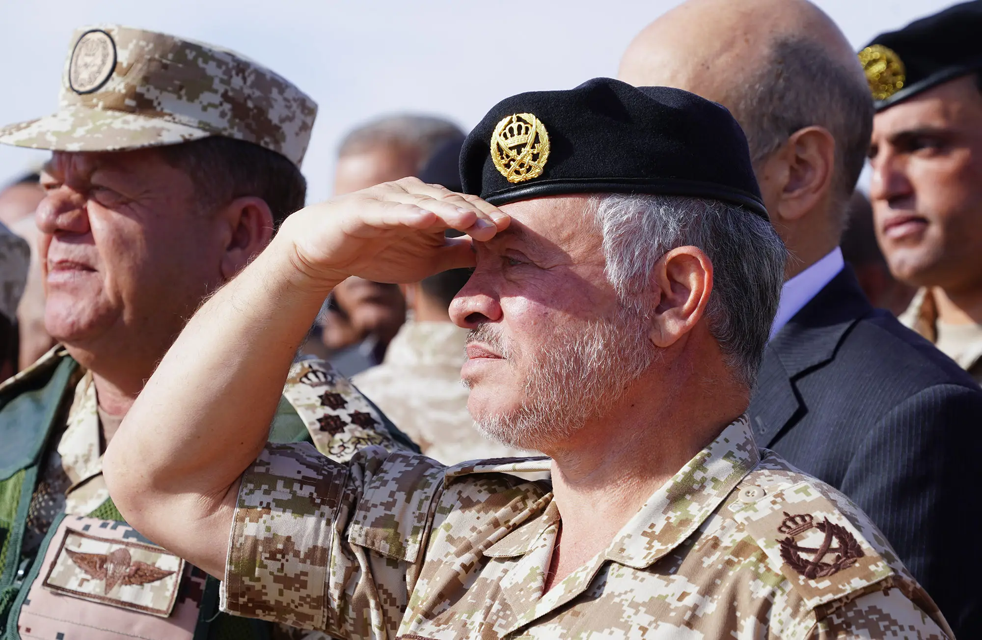 King attends tactical exercise by 1st Royal Guards Mechanised Brigade