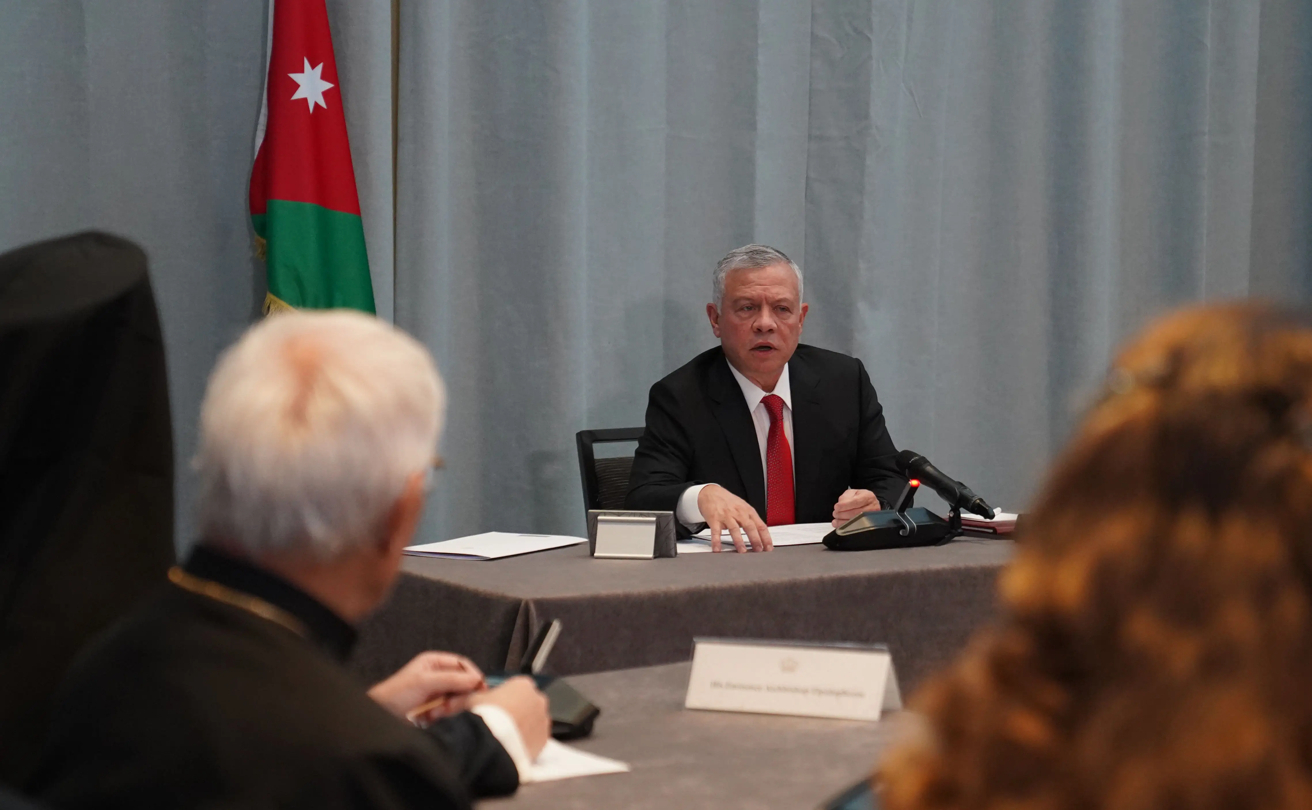 King meets Christian leaders in US, warns of threats against Christians in Jerusalem