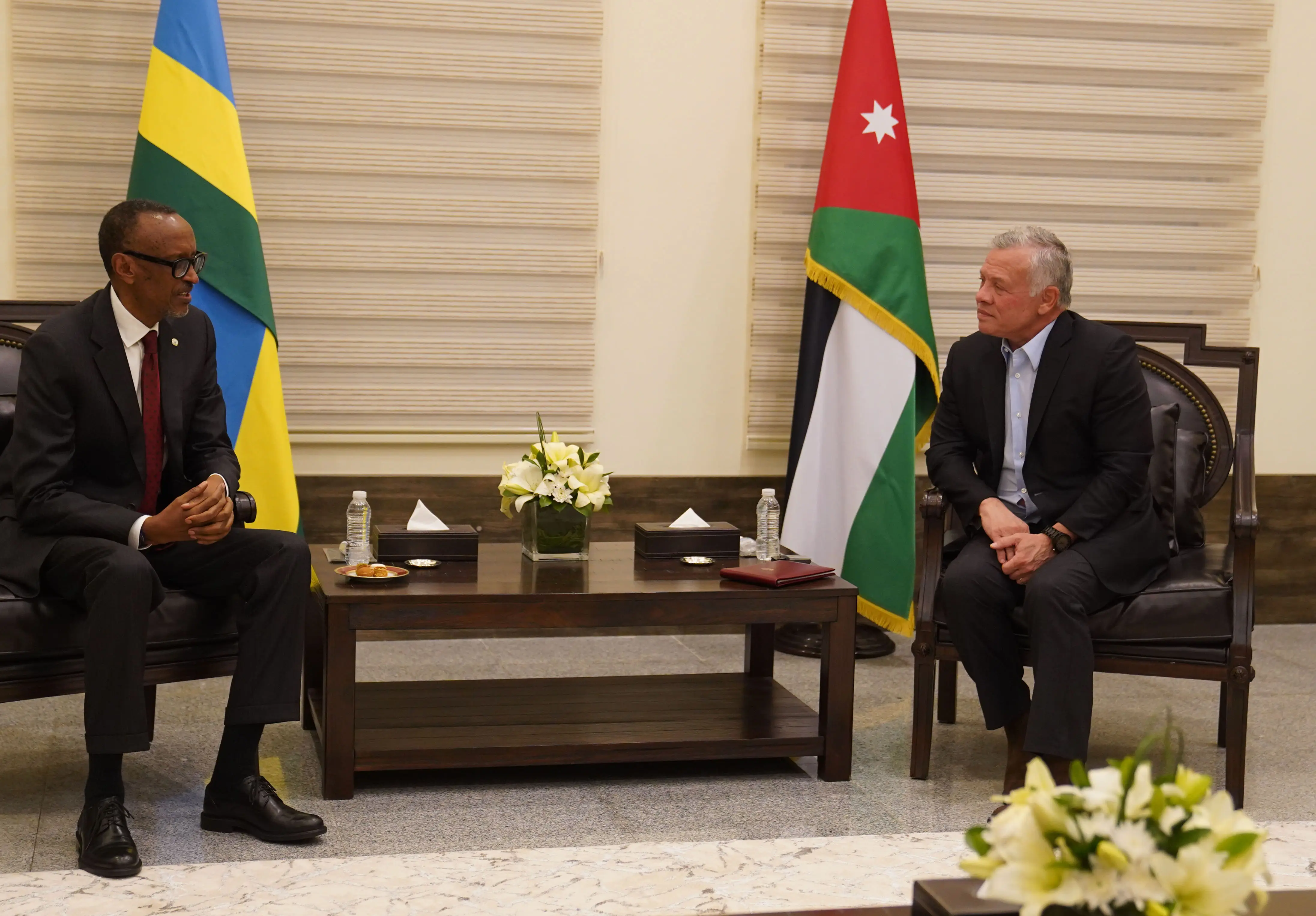 King meets heads of state participating in latest Aqaba Process round