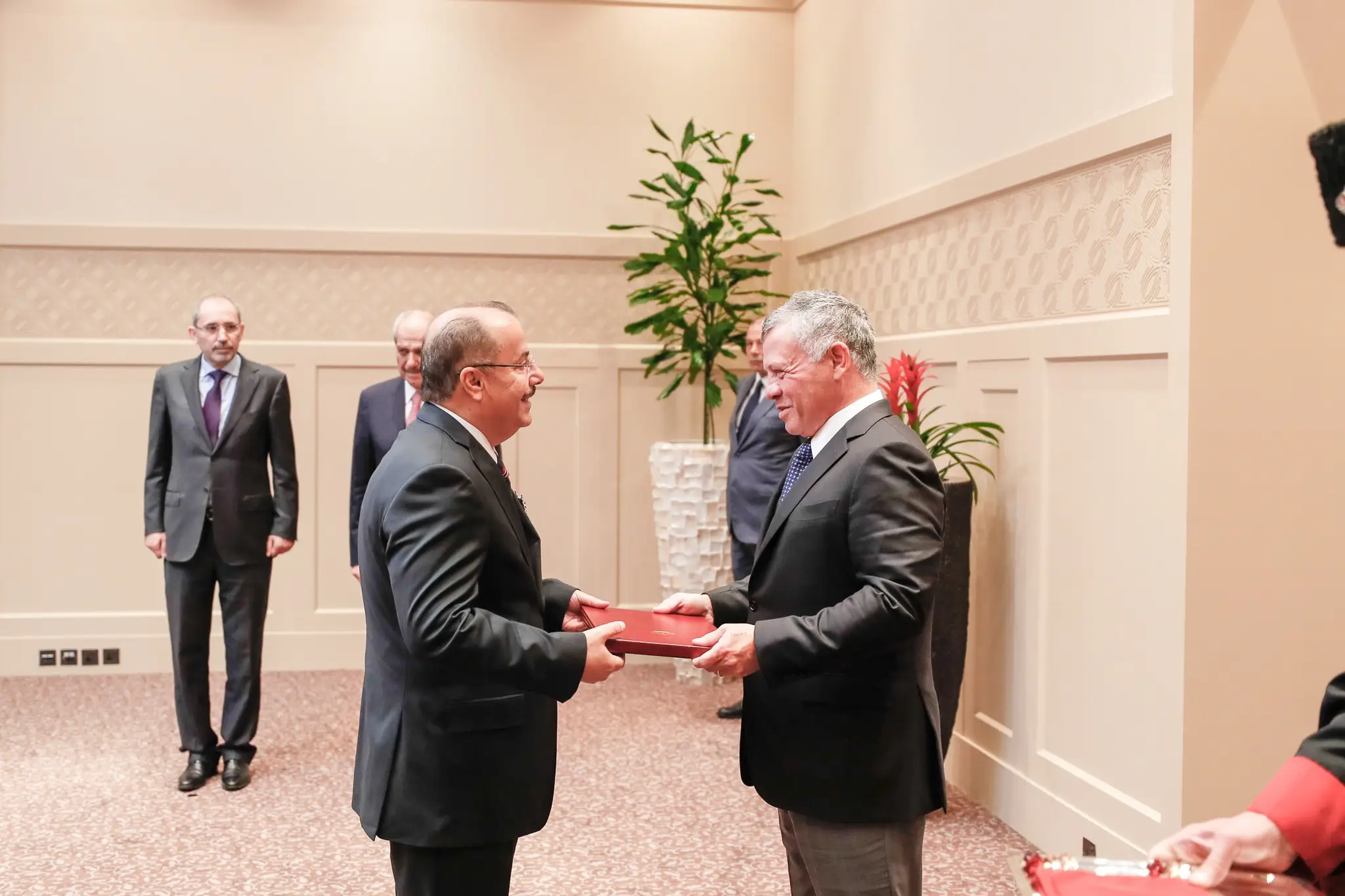 King swears in Jordan’s ambassador to Ethiopia