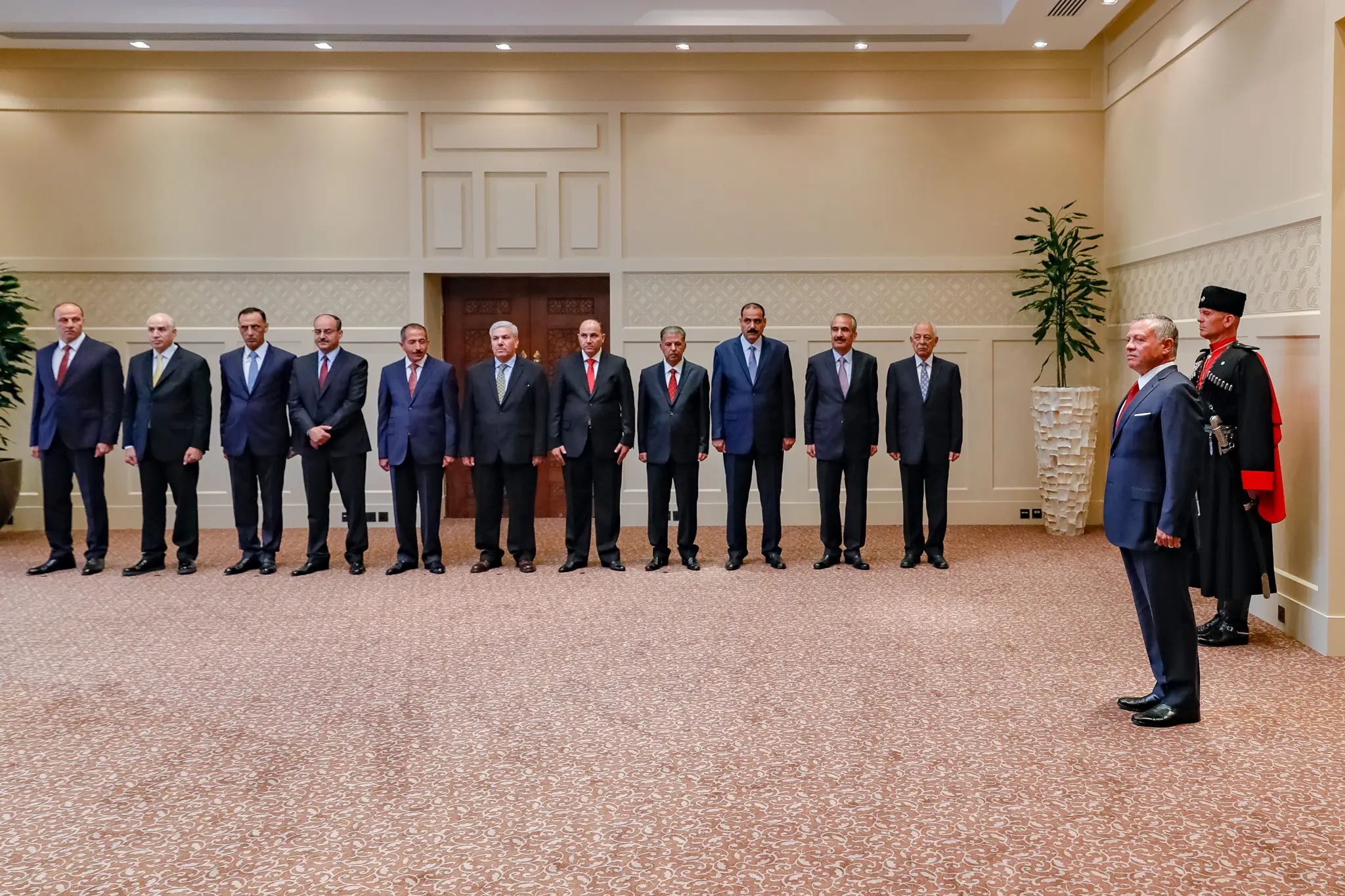 King swears in new governors