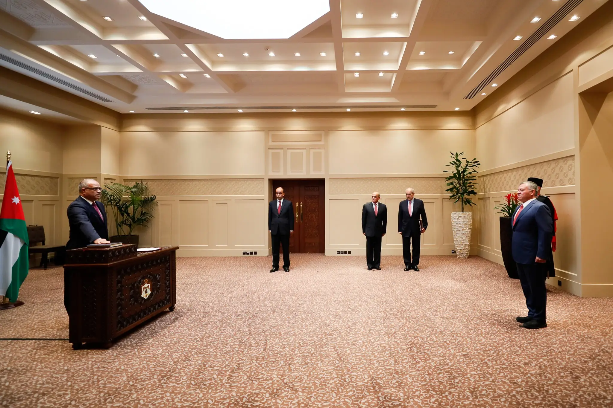 King swears in new members of integrity commission board