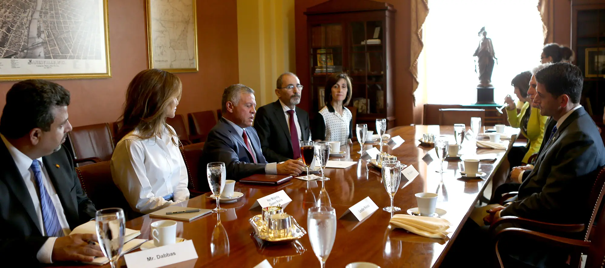 King meets with US Senate, House leaderships, members of House committees