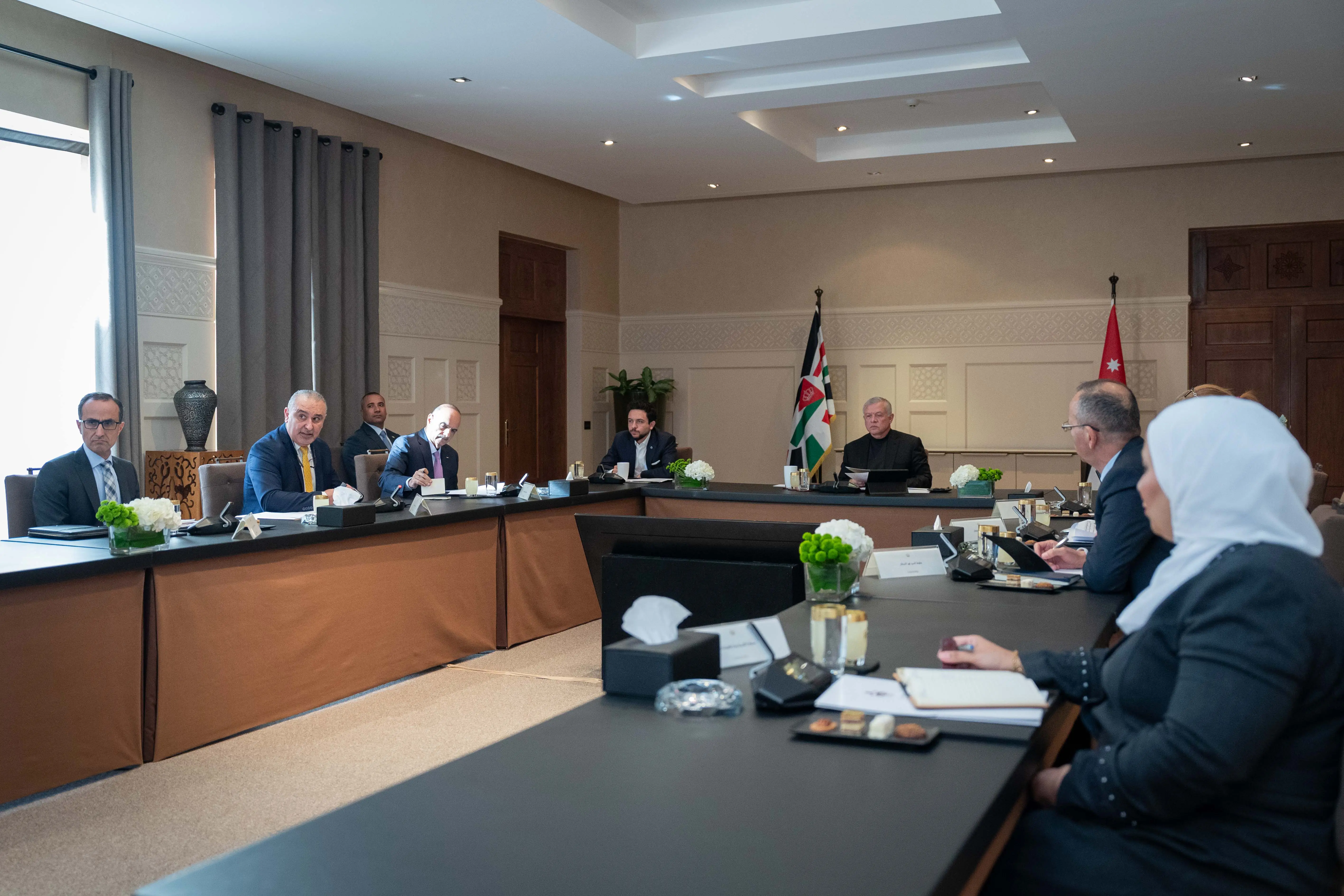 King briefed on progress in implementing public sector modernisation