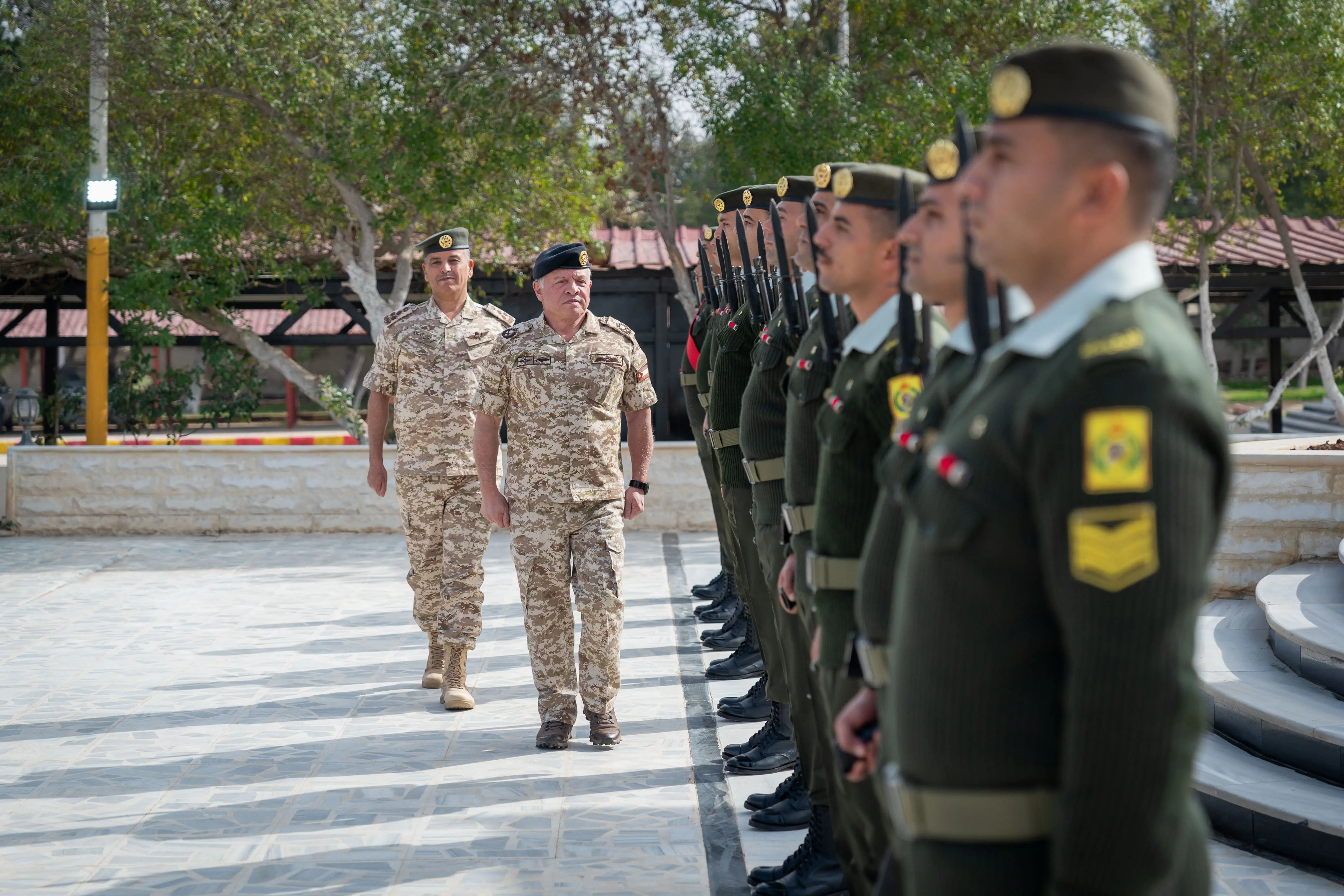 King visits Eastern Military Region; reaffirms trust in Border Guards’ capabilities