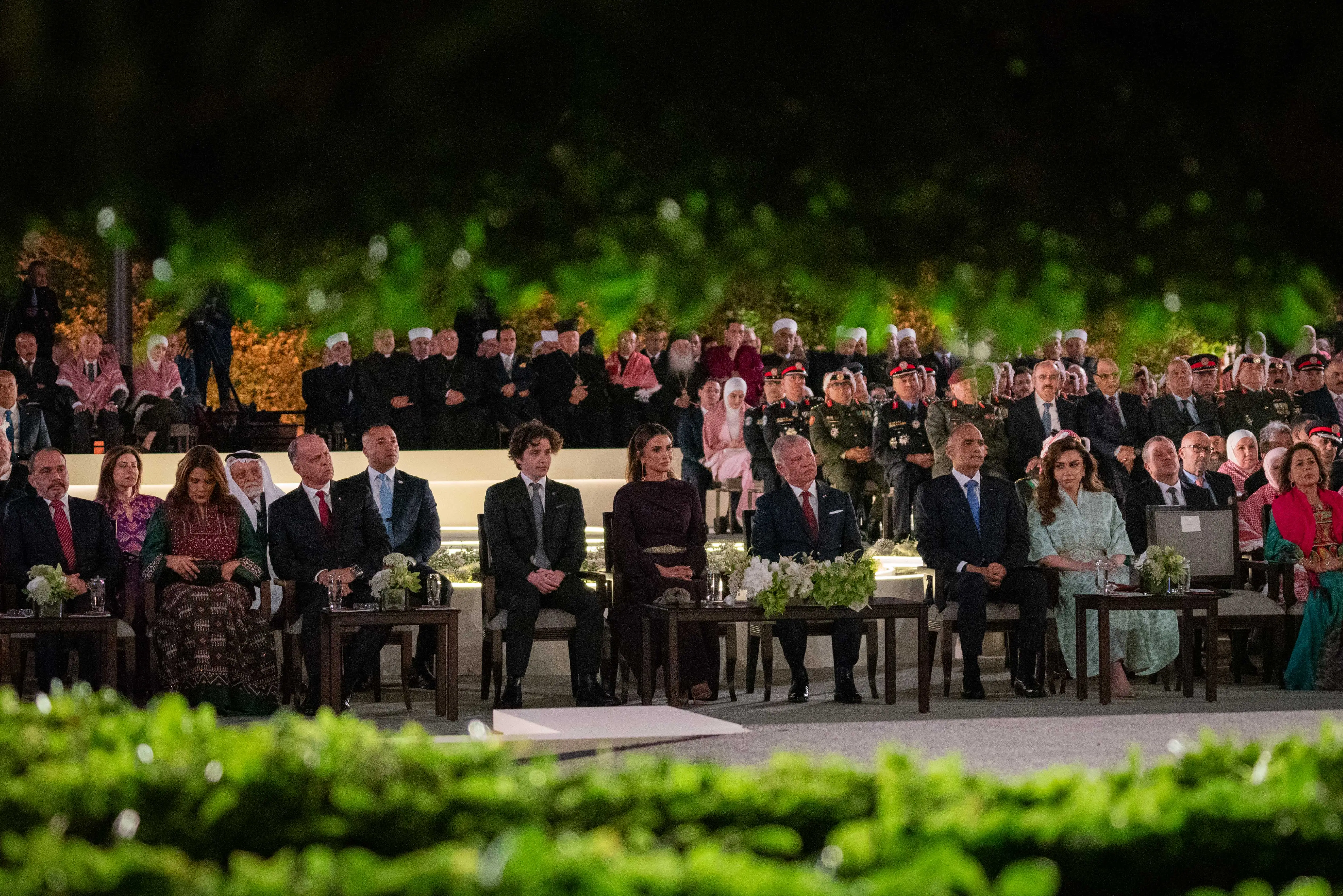 King attends ceremony marking 78th Independence Day