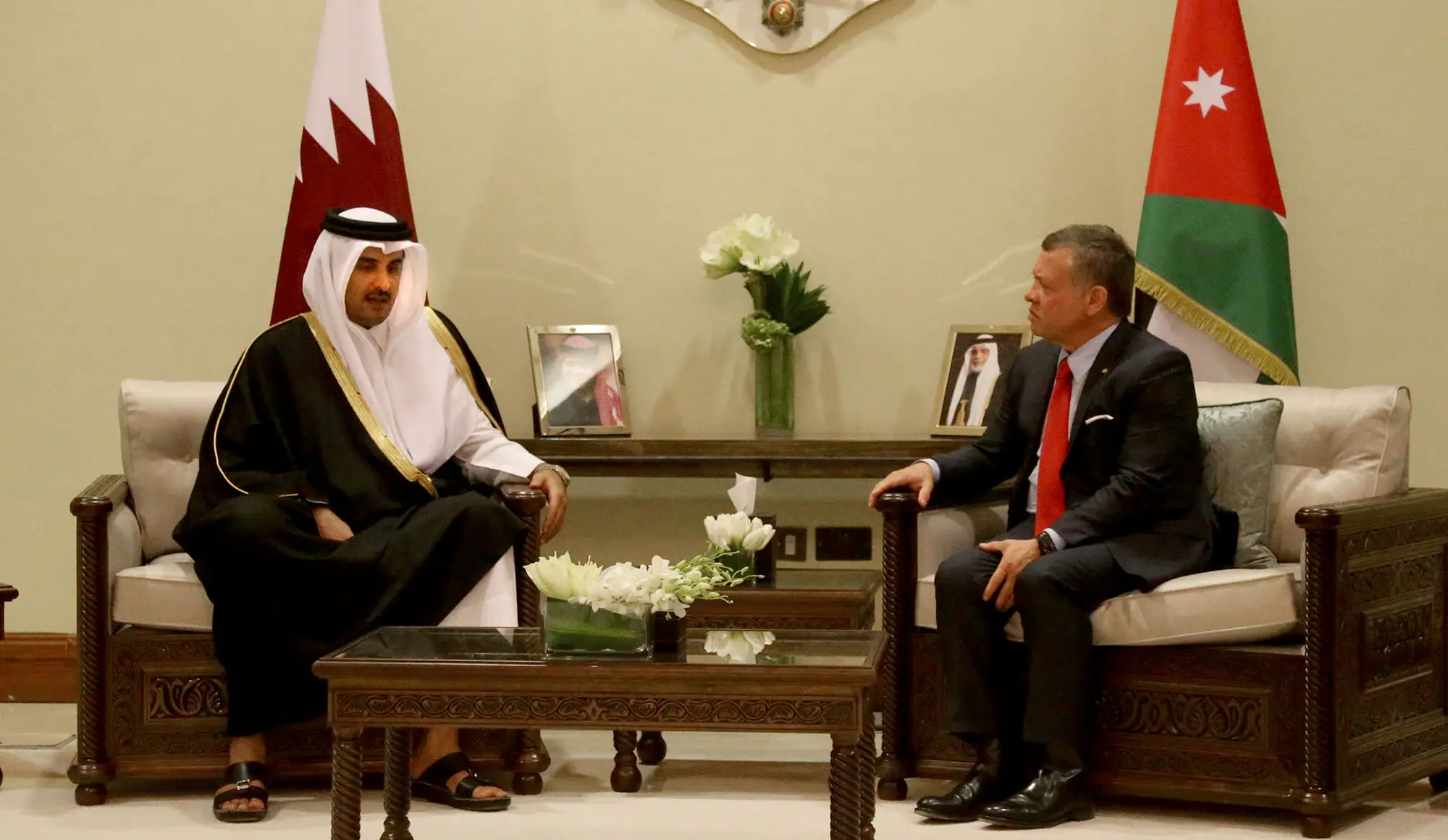 King meets UK chancellor of exchequer