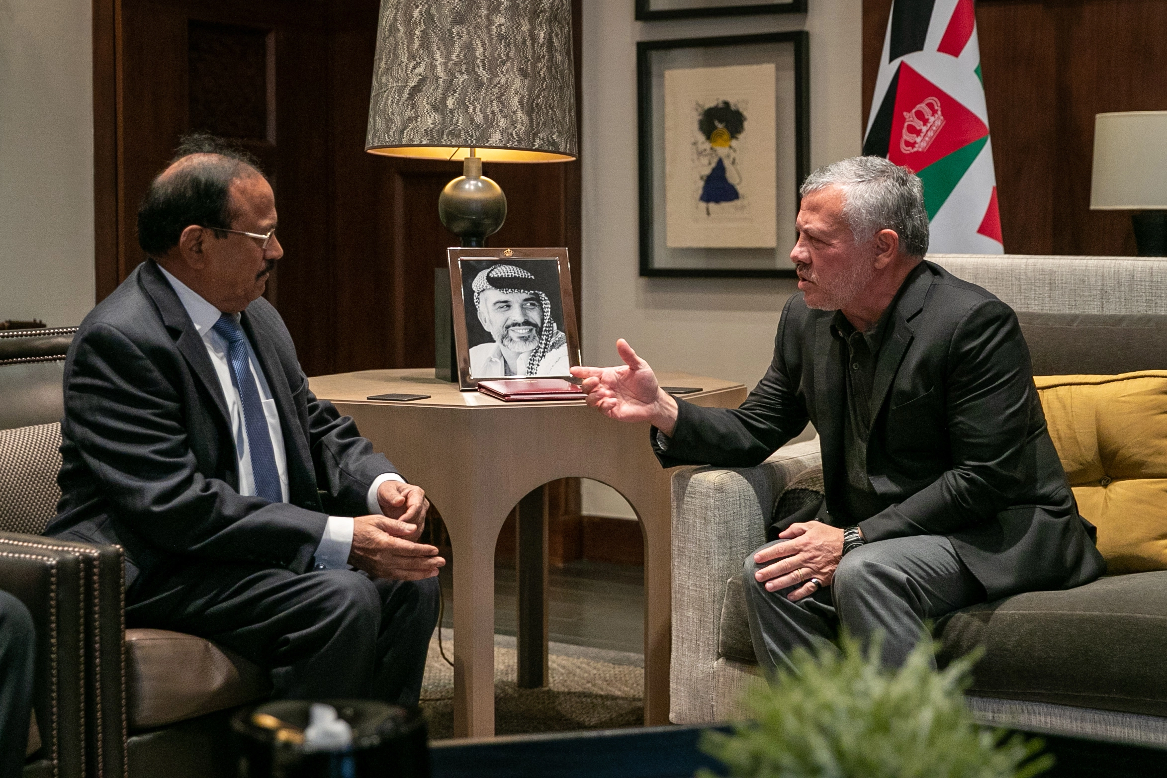 King meets Indian national security adviser