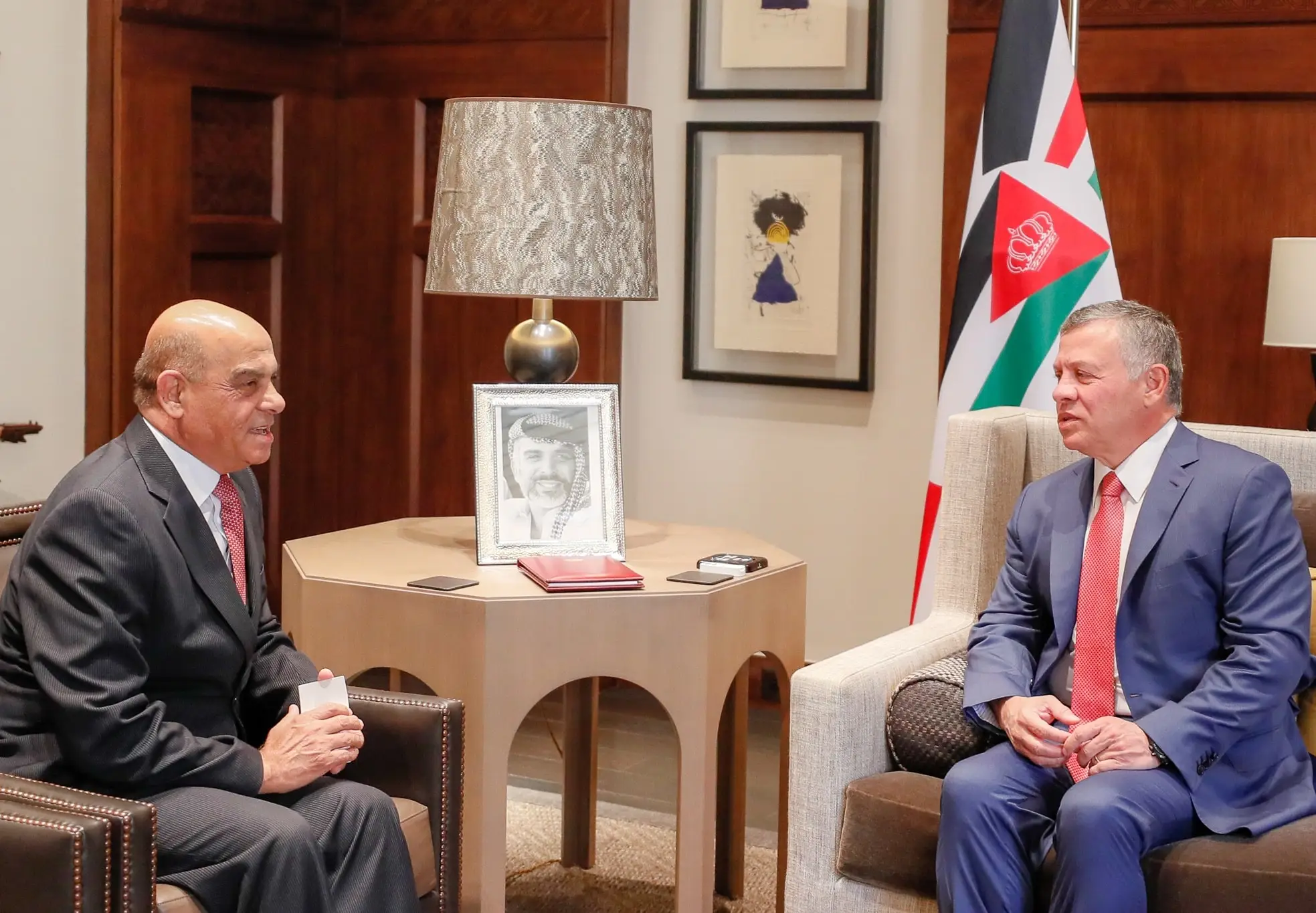 King meets integrity commission president