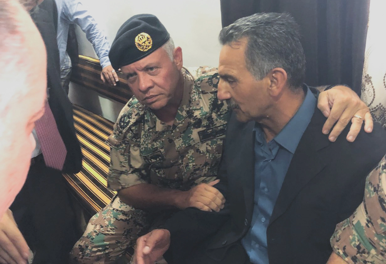 King extends condolences to family of martyr Hayajneh