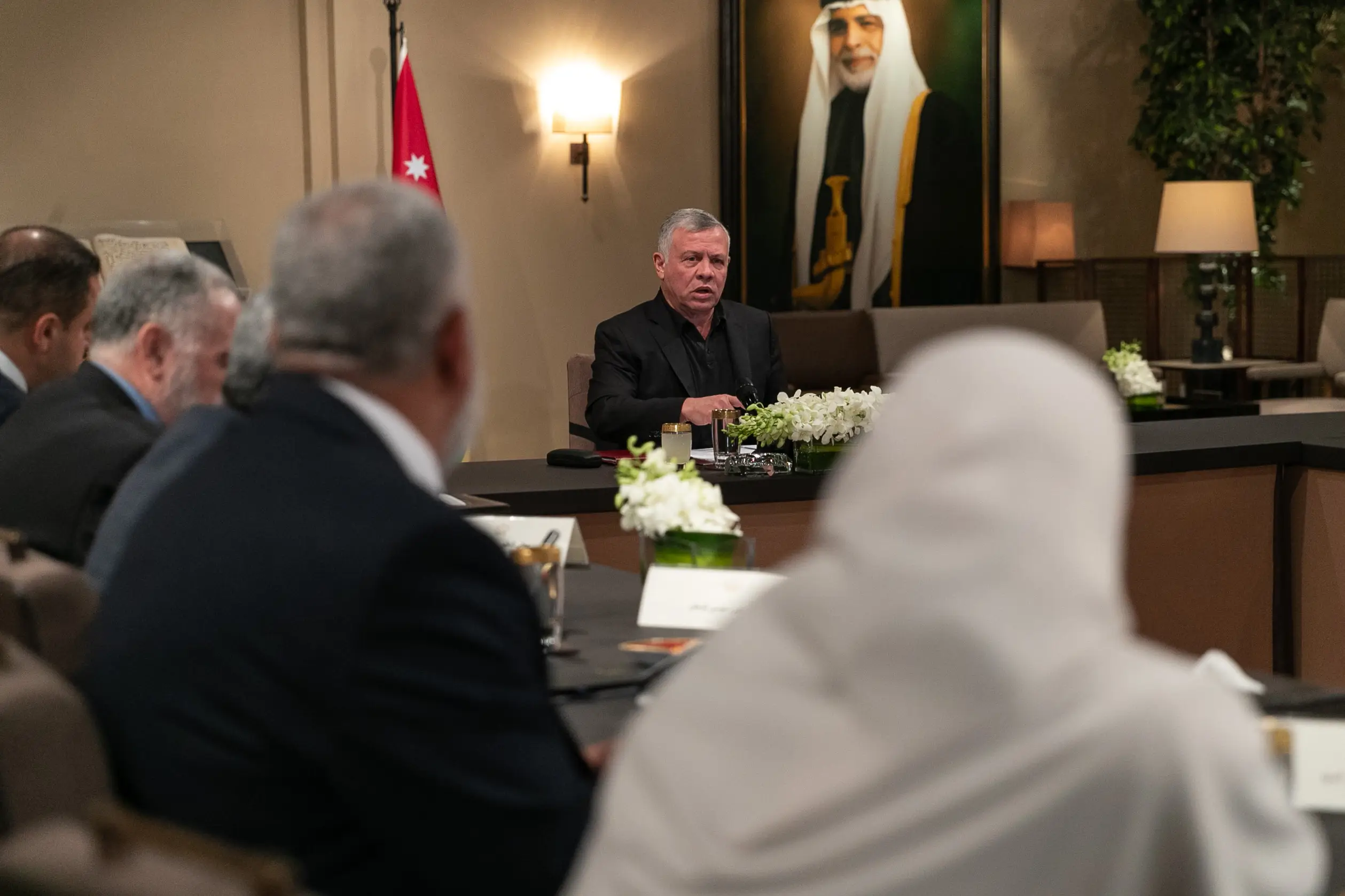 King meets Islah parliamentary bloc, urges dialogue, partnership to reach innovative solutions to move Jordan forward